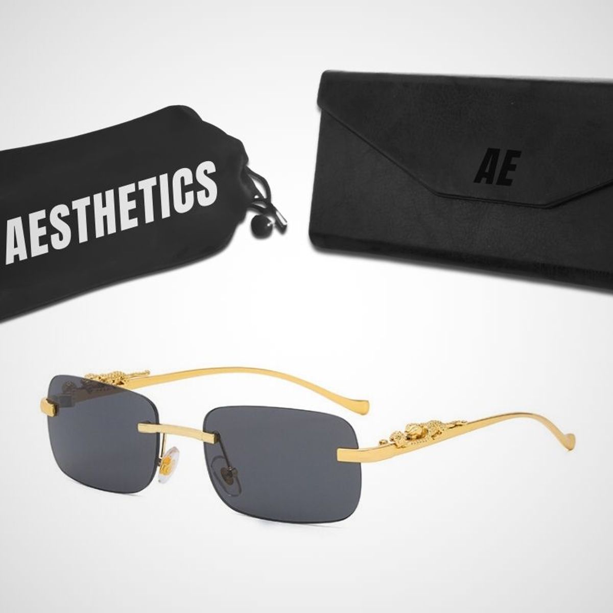 GENERICO - Lentes de Sol Aesthetics Fancy Jaguar para Hombre y Mujer