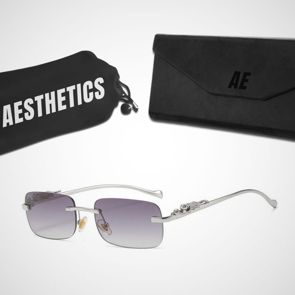 GENERICO - Lentes de Sol Aesthetics Fancy Jaguar para Hombre y Mujer