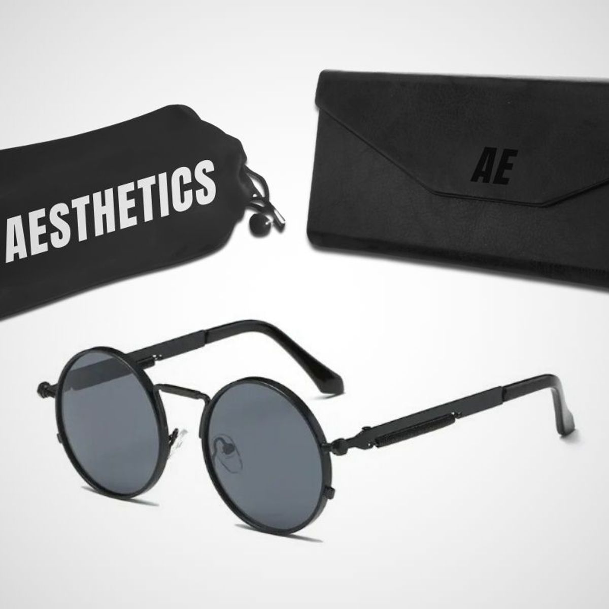 GENERICO - Lentes de Sol Aesthetics Fancy Round para Hombre y Mujer