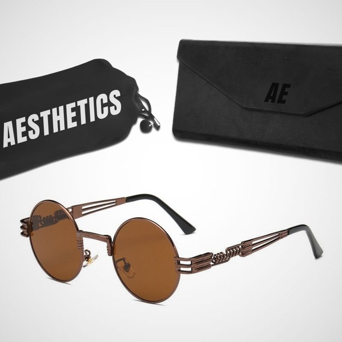 GENERICO - Lentes de Sol Aesthetics Octopus para Hombre y Mujer