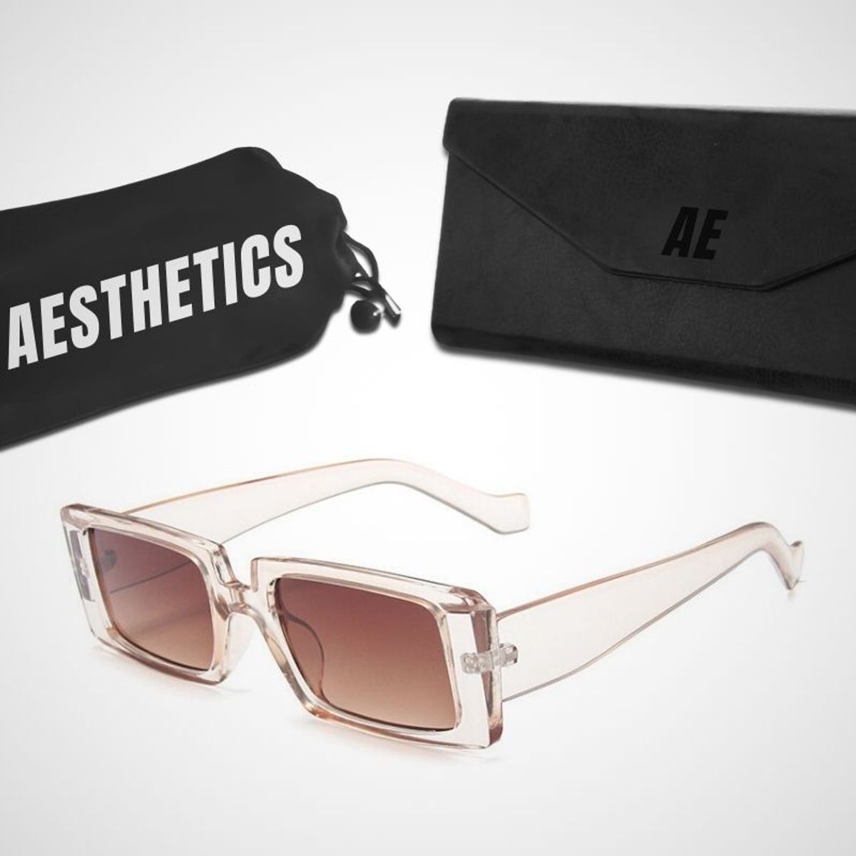 GENERICO - Lentes de Sol Aesthetics Retro Right para Hombre y Mujer