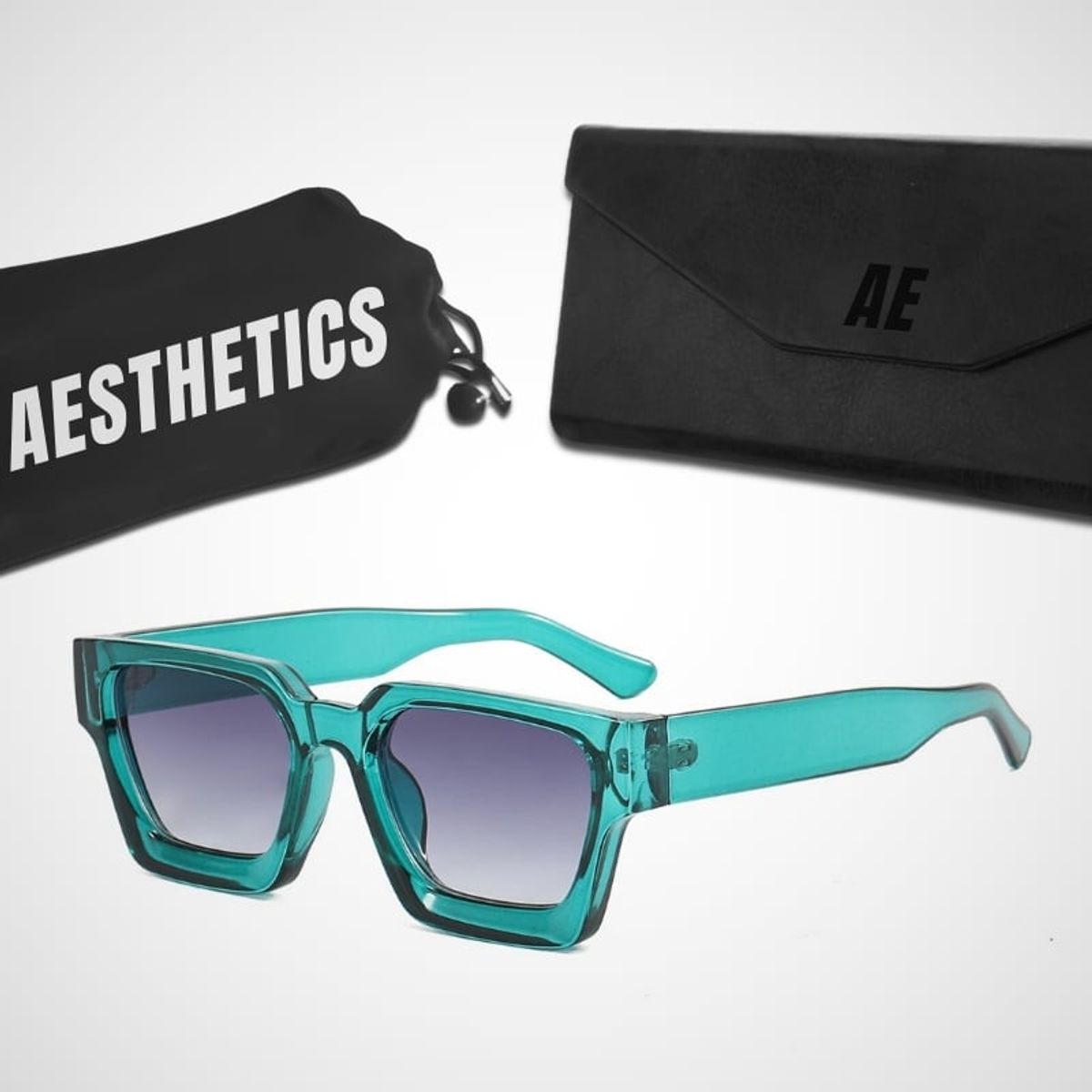 GENERICO - Lentes de Sol Aesthetics Square para Hombre y Mujer