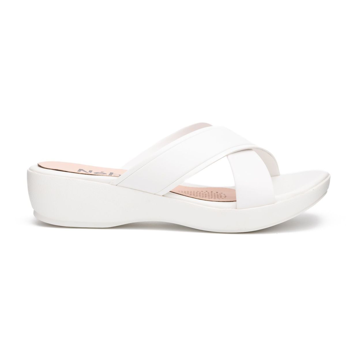 NEBULA - Sandalia Pomades - Nébula - Blanco