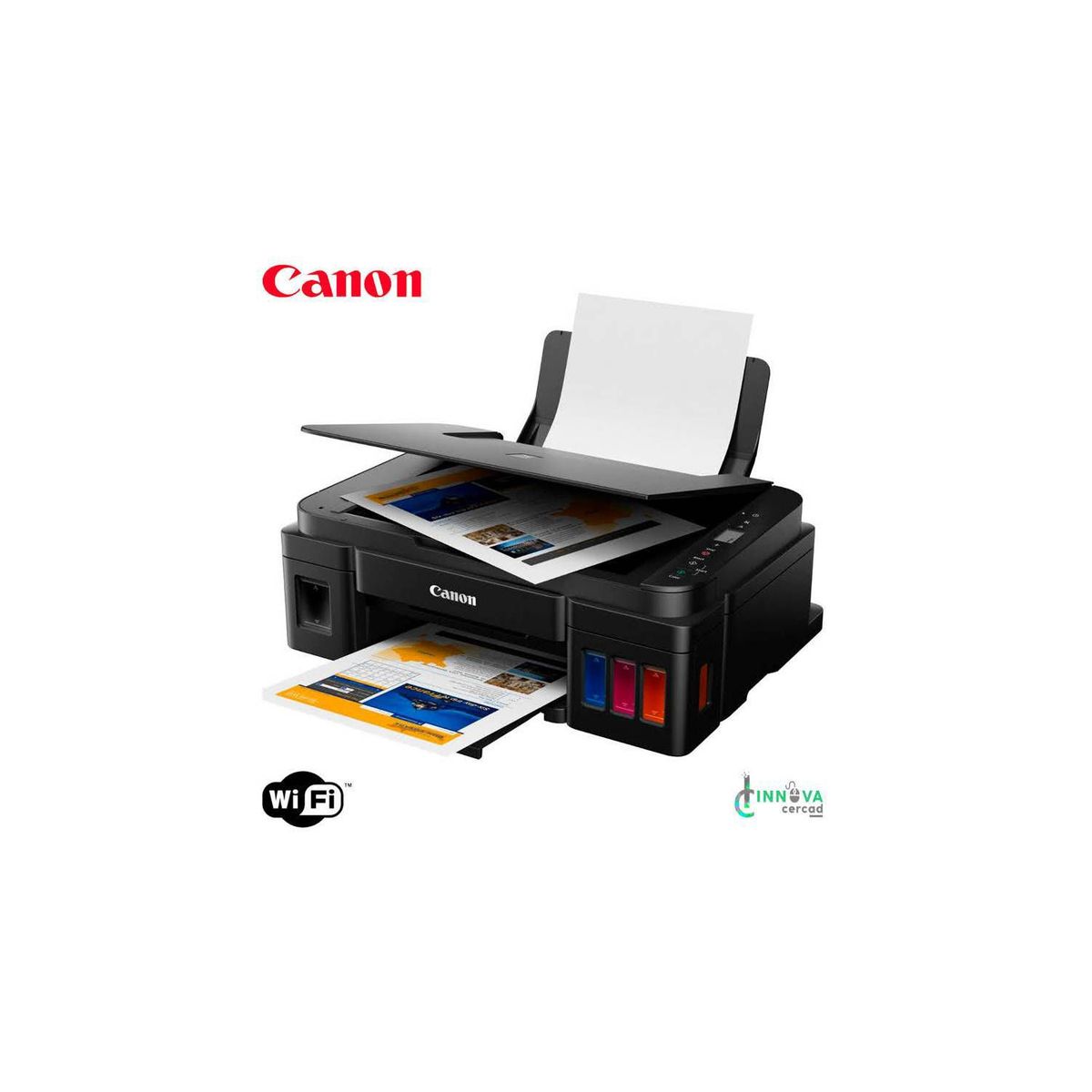 CANON - Impresora Multifuncional Canon G3110 - WIFI USB negro
