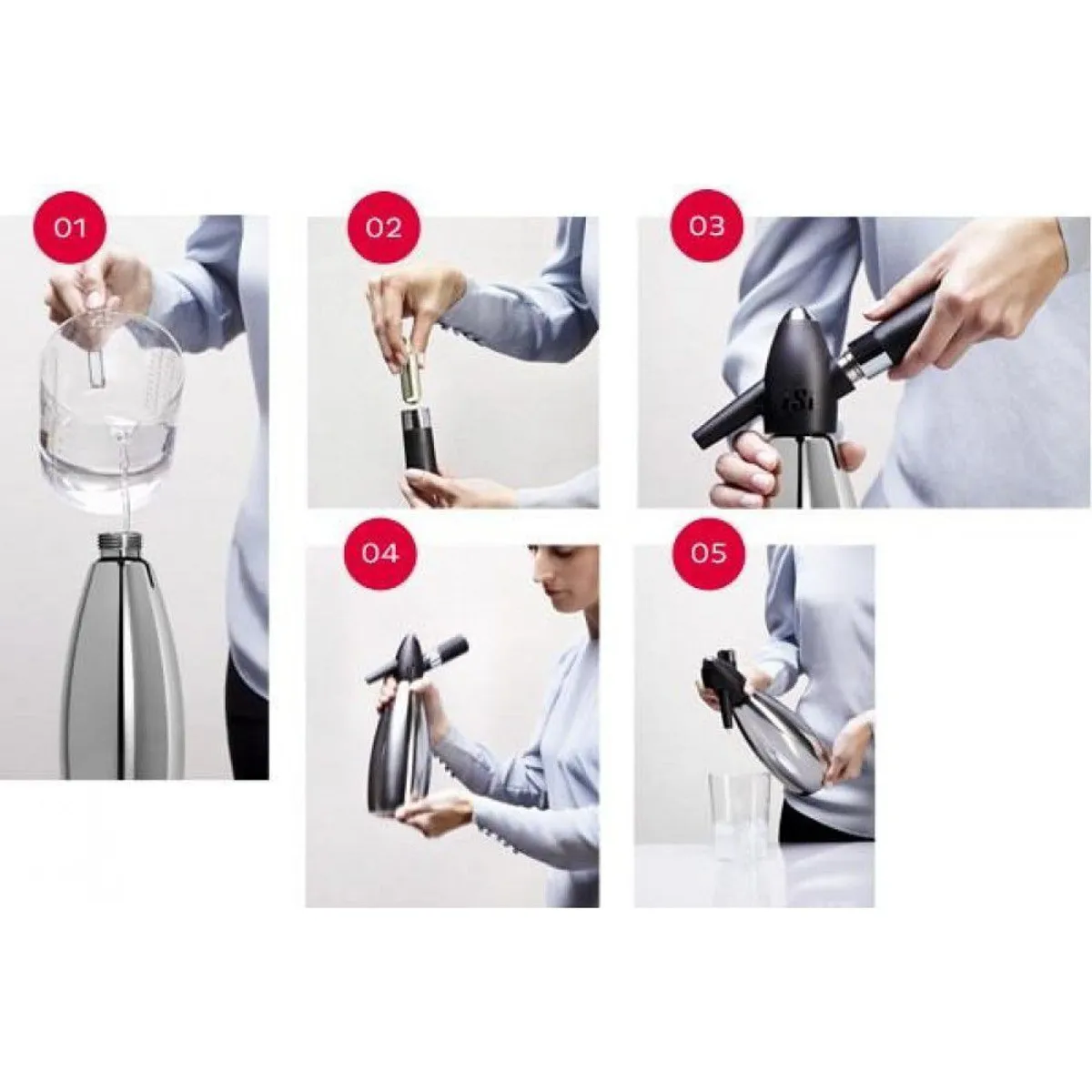 GENERICO - ISI SODA CÁPSULAS DE SODA 10 UNIDADES