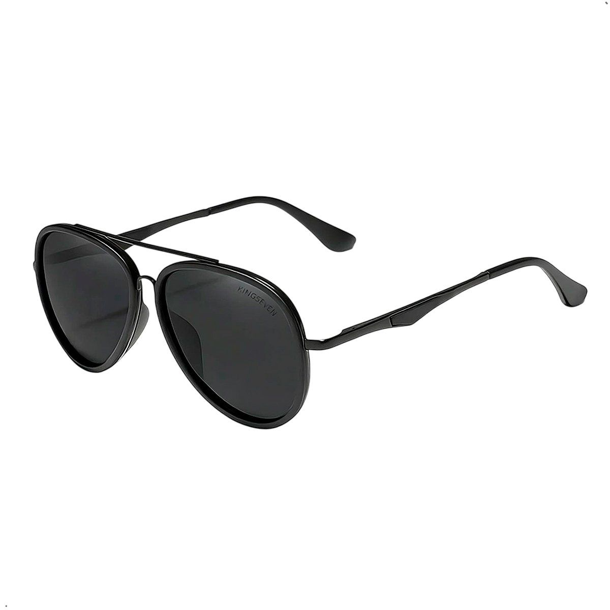 KINGSEVEN - Lentes de Sol Kingseven Modelo Aviador Proteccion UV 400