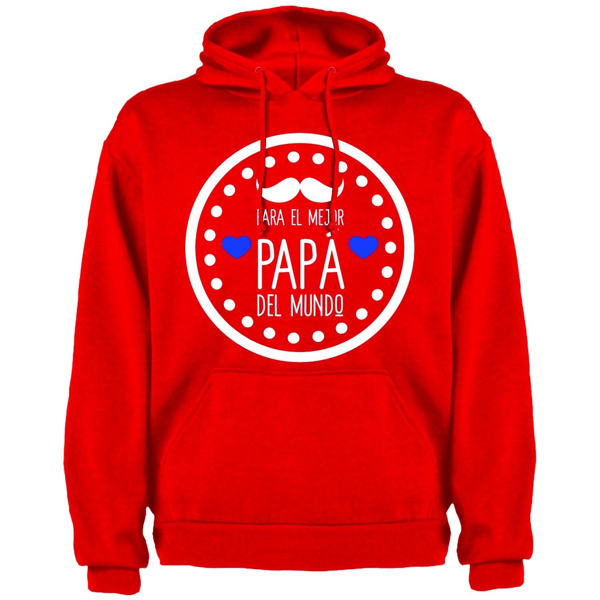 GENERICO - Polera Con Capucha Modelo Para el mejor papá