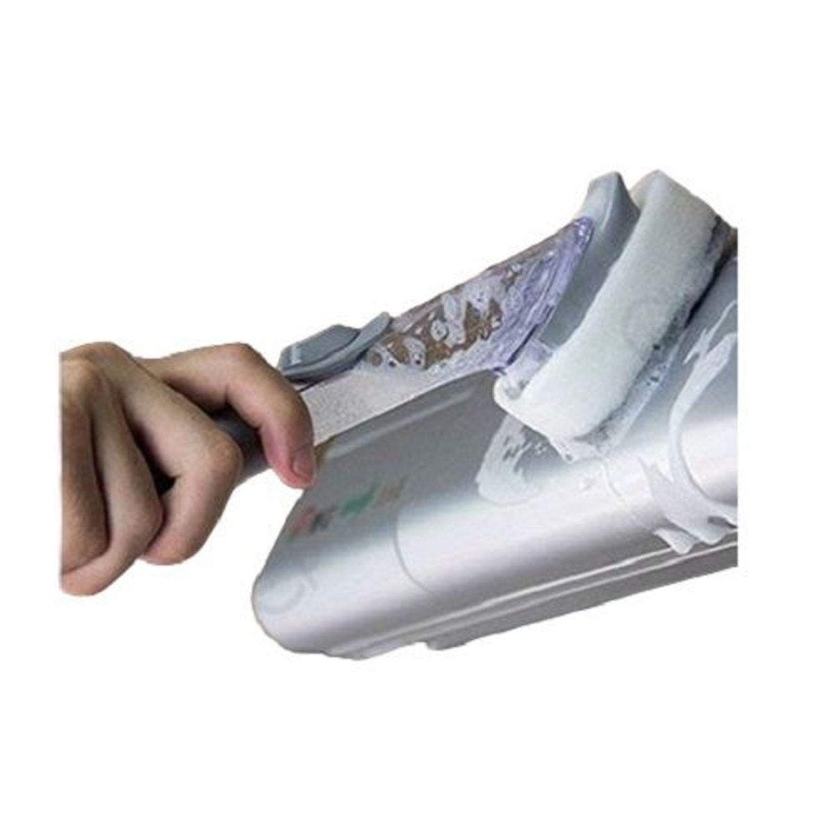 GENERICO - CEPILLO DE LIMPIEZA ESPONJA  LÍQUIDO DE DOBLE CABEZAL