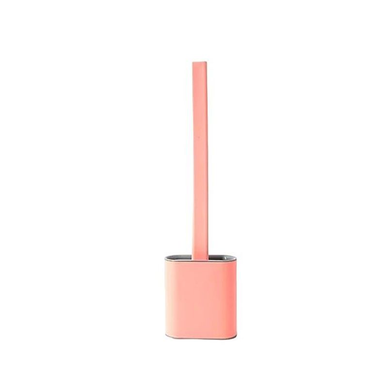 GENERICO - CEPILLO DE SILICONA PARA INODORO PARA BAÑO - MELON