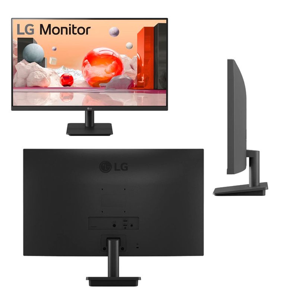 LG - Monitor LG 27MS500-B 27 FHD IPS 1920x1080 HDMI x2  Headphones-Out