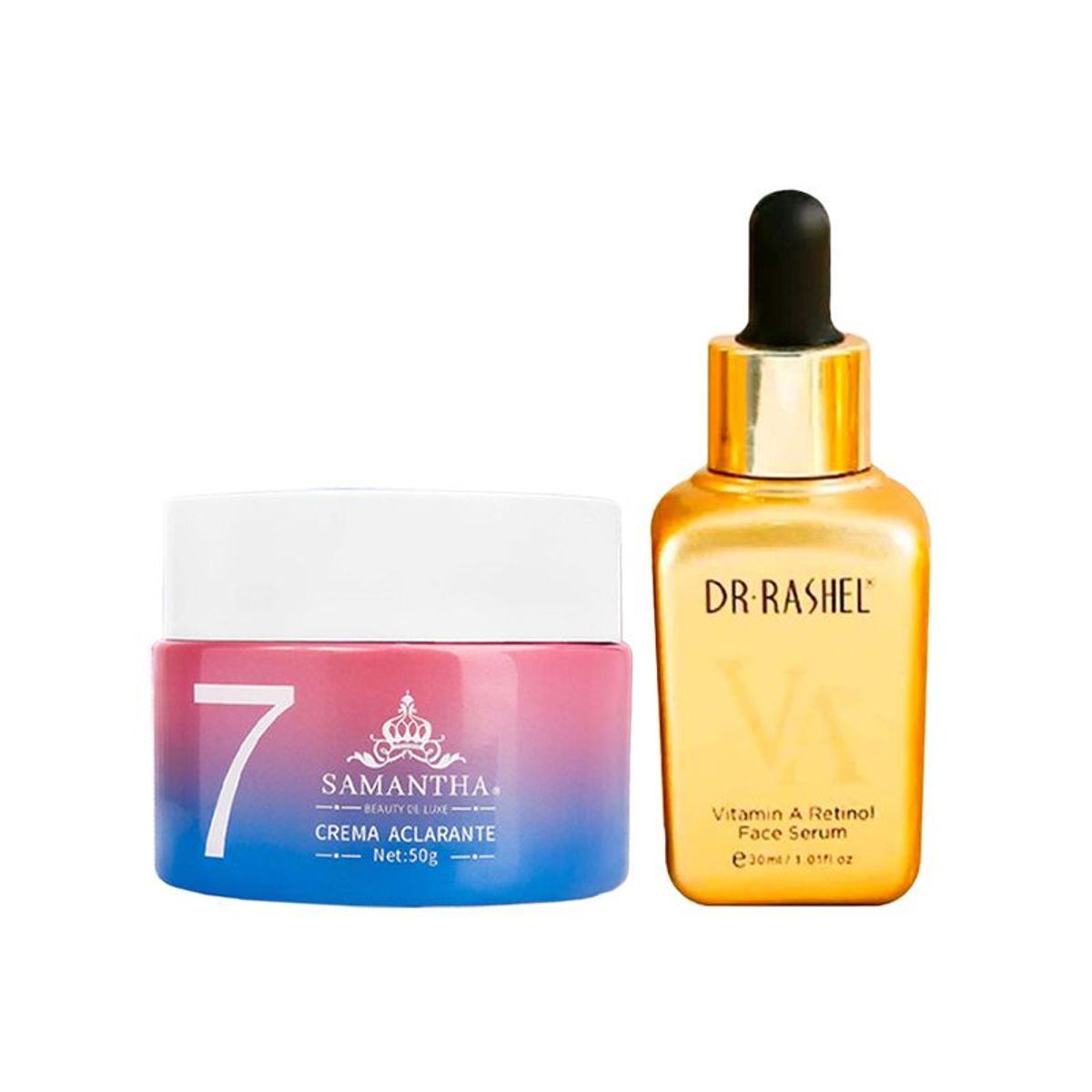 GENERICO - Crema Aclarante Facial + Serum Facial Vitamina A Retinol