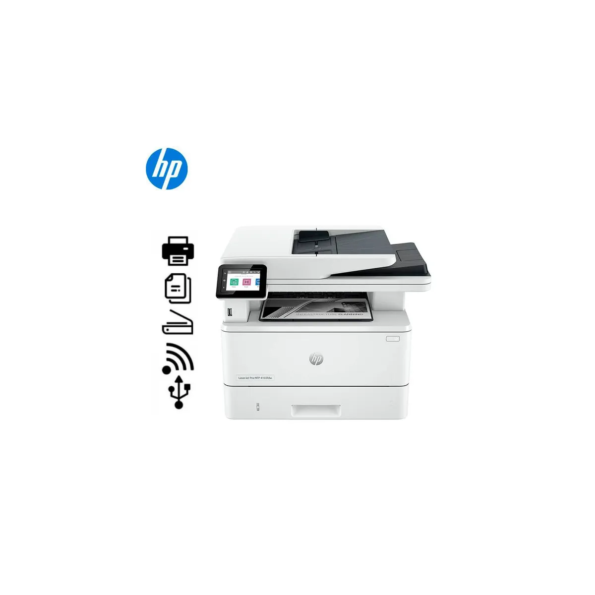 EPSON - IMPRESORA LÁSER MULTIFUNCIONAL HP LASERJET PRO MFP 4103FDW BN