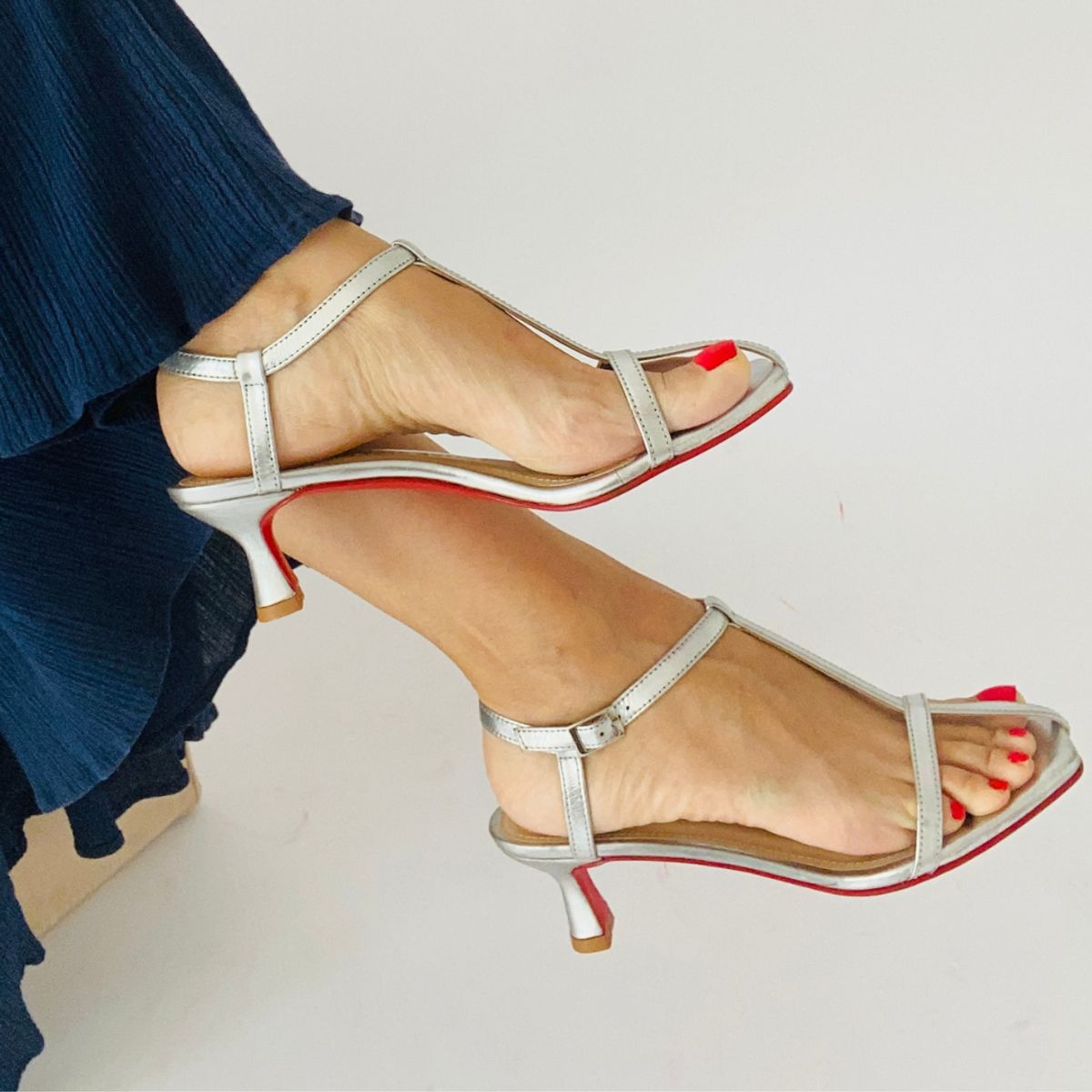 THELMA COMBE - Sandalias Kitten Heels_.