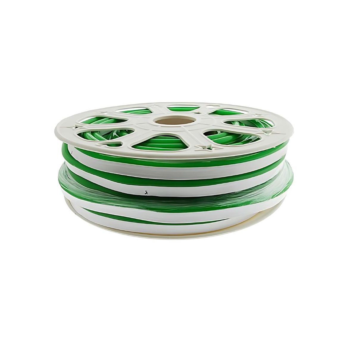 GENERICO - Cinta Led Neon Flexible Verde Rollo de  50 metros 12v