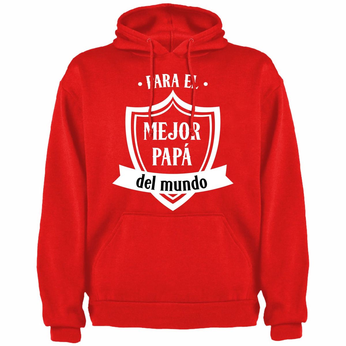 GENERICO - Polera Con Capucha Modelo Para El Mejor Papá Del Mundo