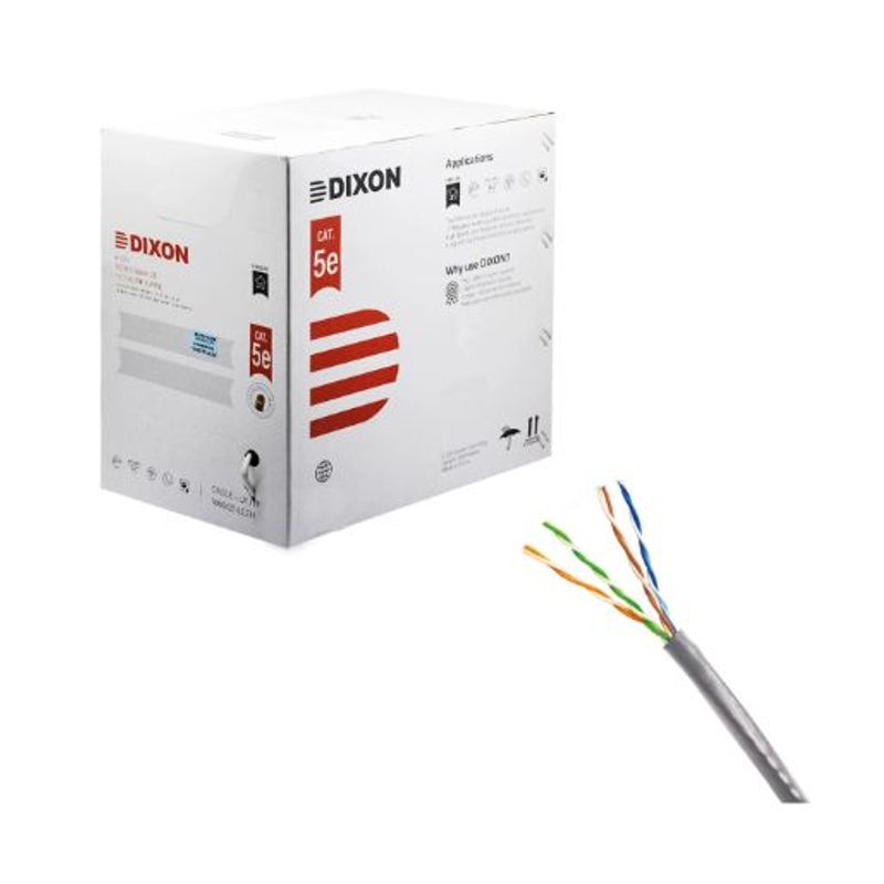 DIXON - Cable UUTP Cat 5e 4Px25 AWG DIXON x Caja 706025 LSZH