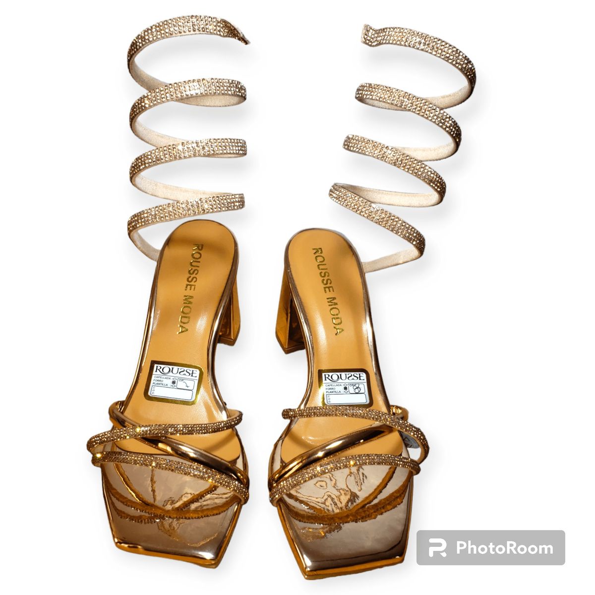GENERICO - ZAPATO DE FIESTA MUJER CRUZADO CON RESORTE