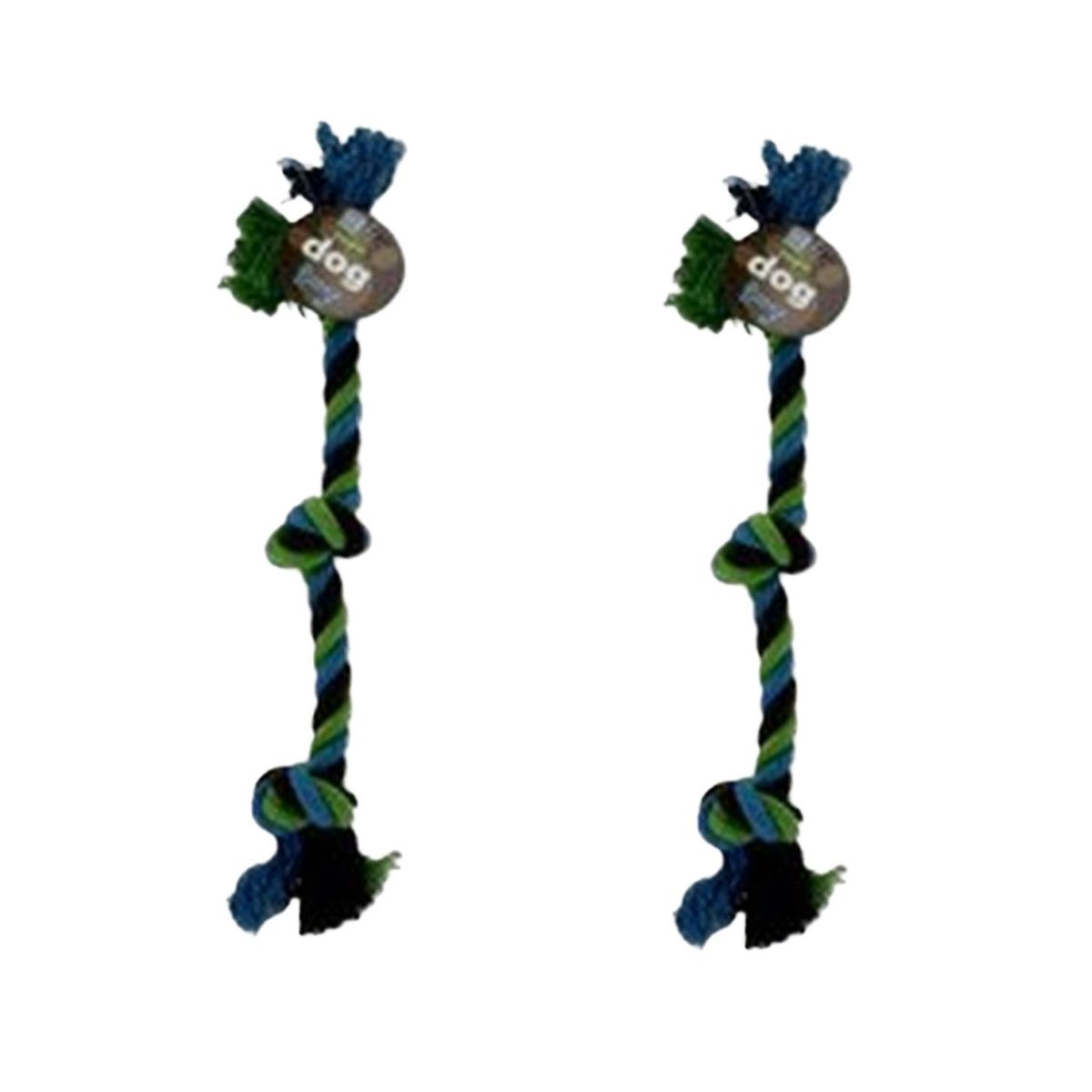 GENERICO - Packx2 Juguete para perros - Azul - AZUL