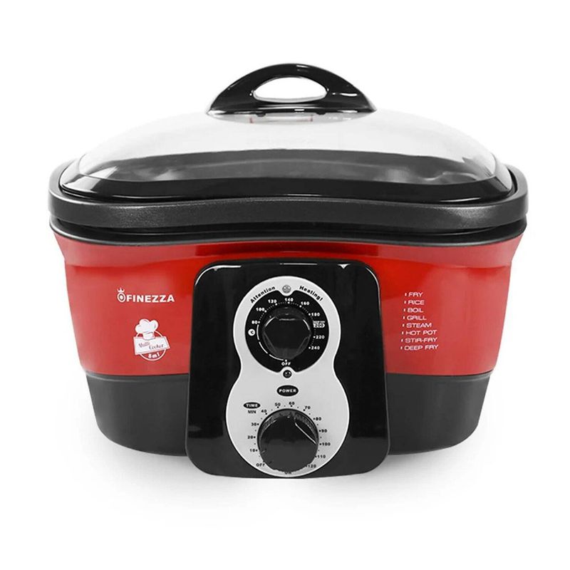 FINEZZA - Olla Multifunción Finezza FZ-680MC 8 en 1 1500W