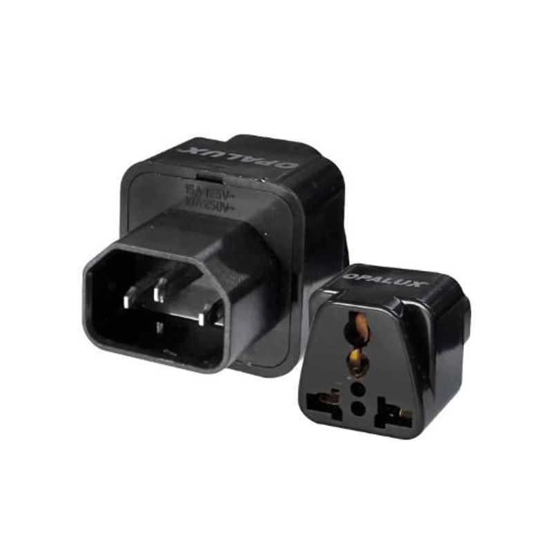 OPALUX - Adaptador Enchufe con Toma Tierra para UPS OP-603-RNG OPALUX