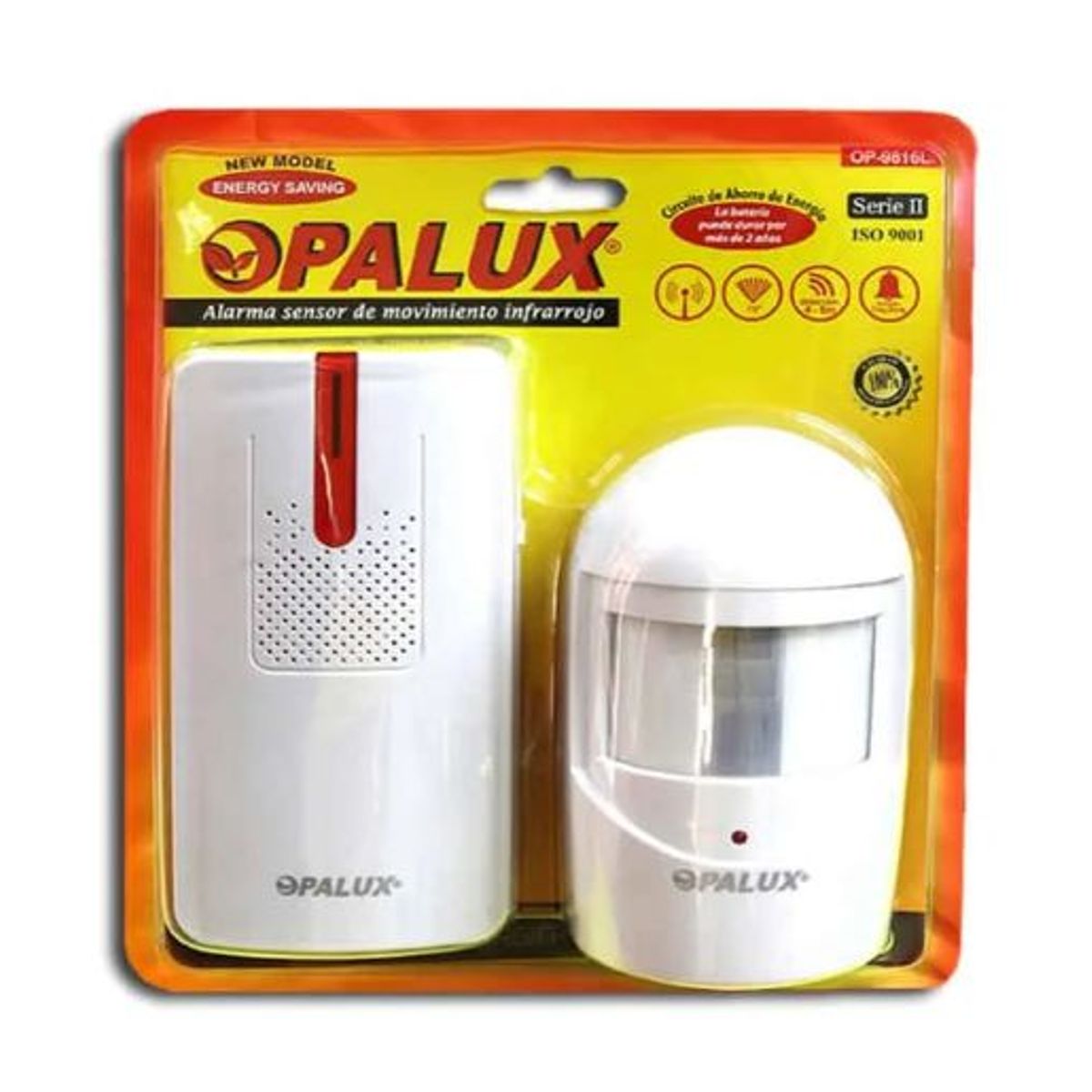 OPALUX - Sensor Inalámbrico de Movimiento OP-9816L OPALUX
