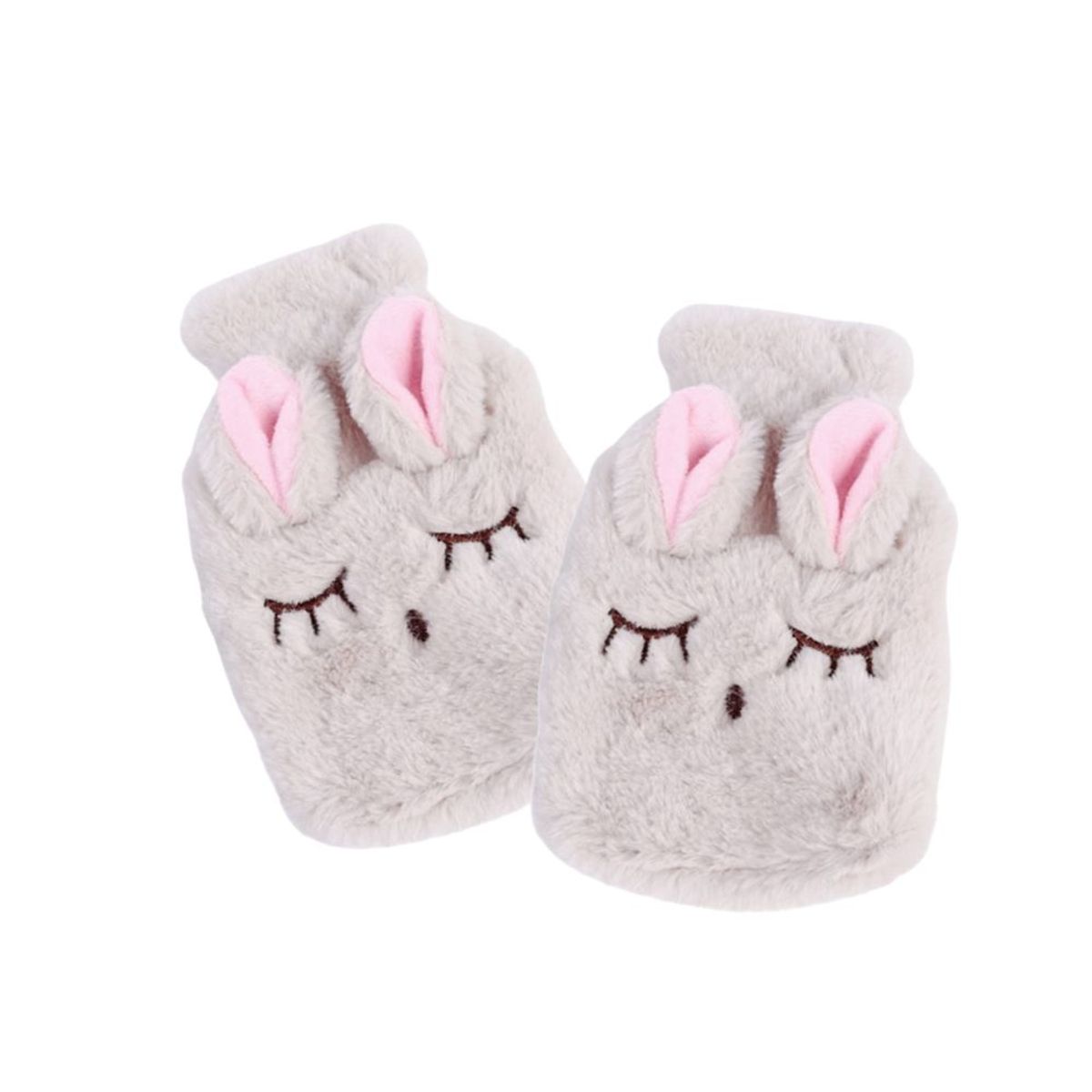 INSPIRA - Set de 2 Bolsas de Agua Caliente con Funda Tipo Felpa