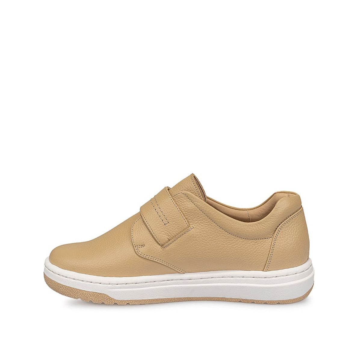 VIALE - Zapato Slip On Casual SHAM-2410 Vainilla Viale Cuero