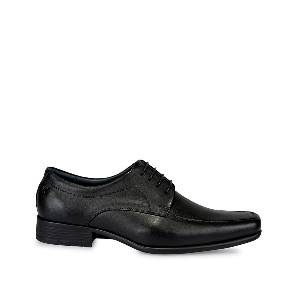 VIALE - Zapato Derby Casual ALFREDO-009 Negro Viale Homme Cuero
