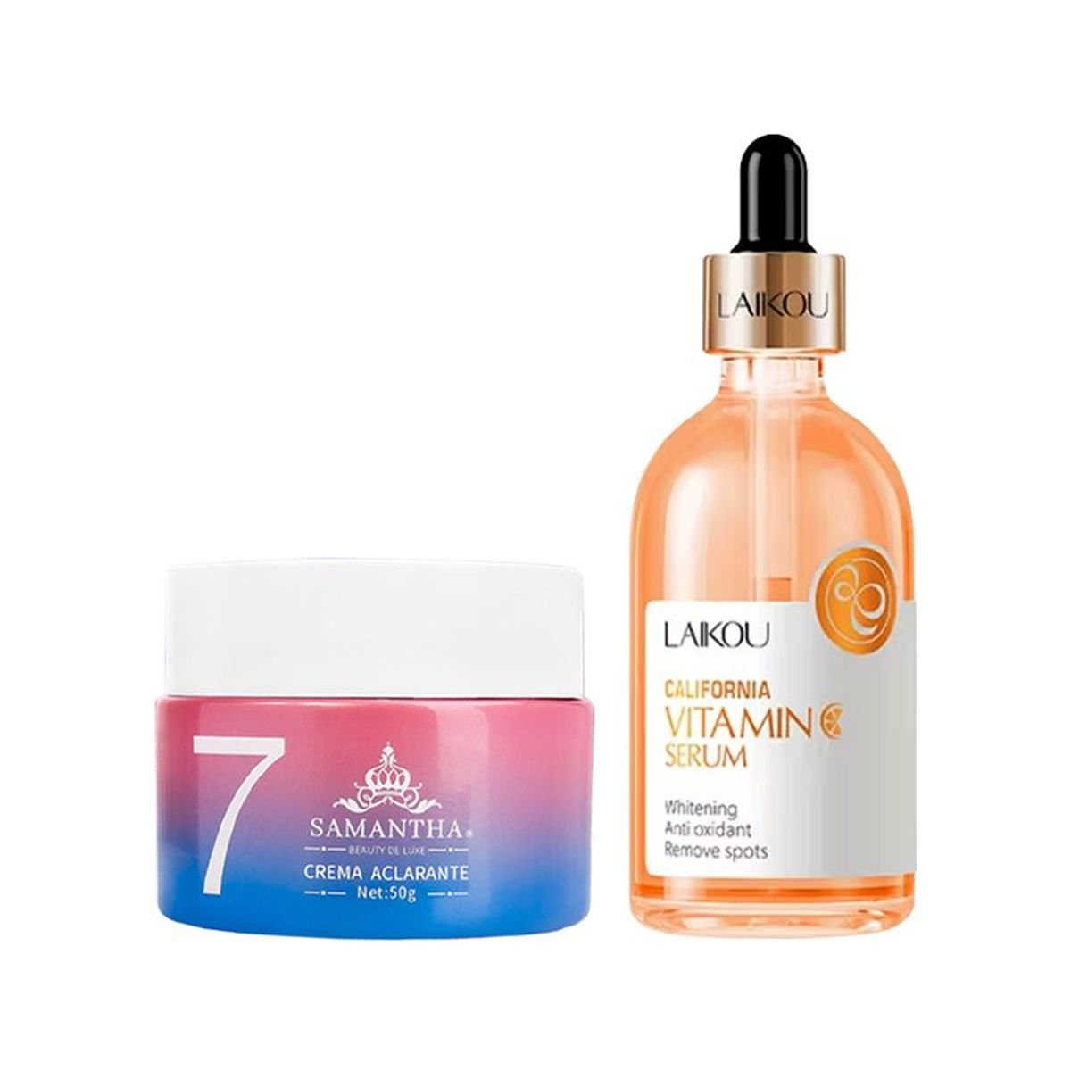 GENERICO - Crema Aclarante Facial + Serum Facial Vitamina C California