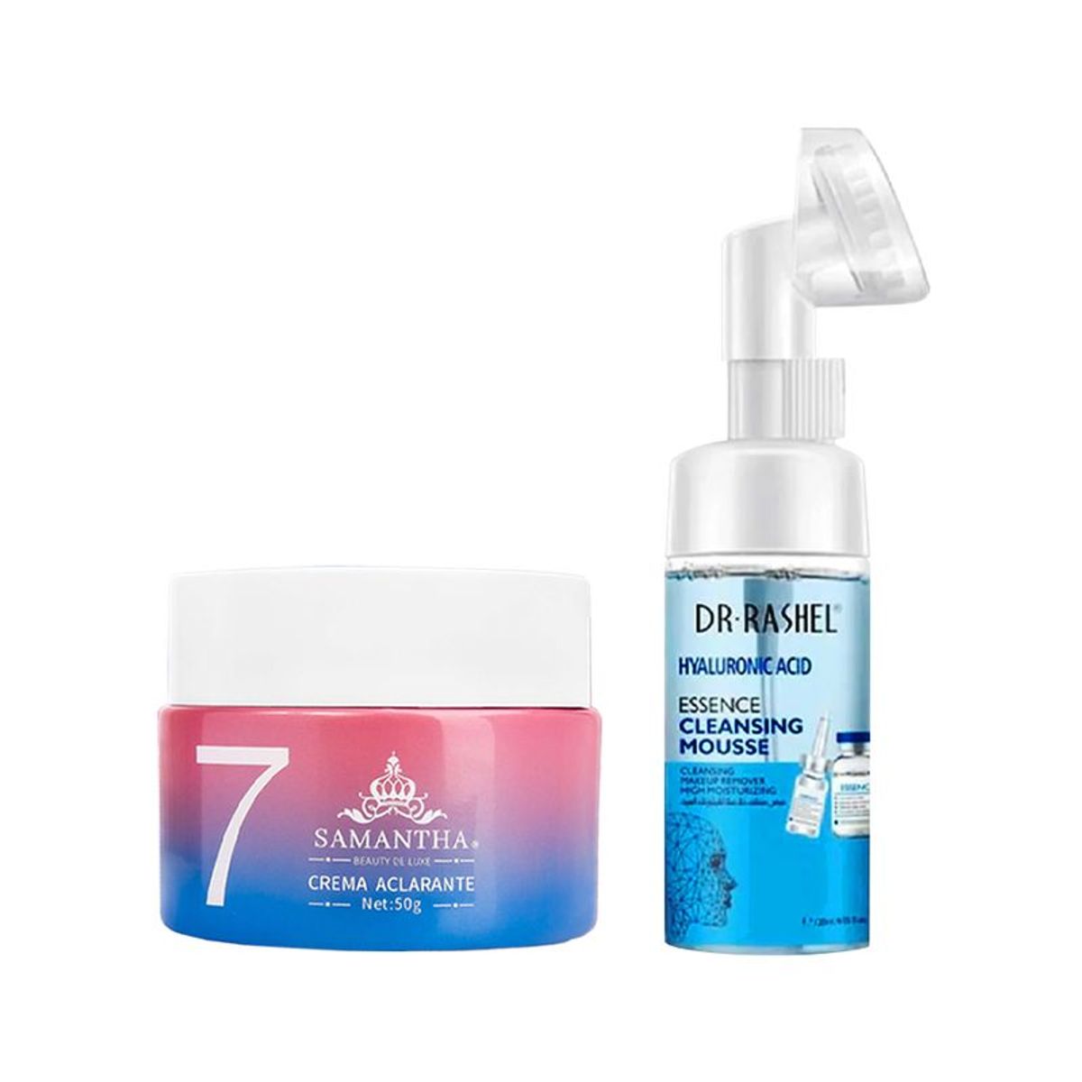 GENERICO - Crema Aclarante Facial + Limpiador Facial Ácido Hialurónico