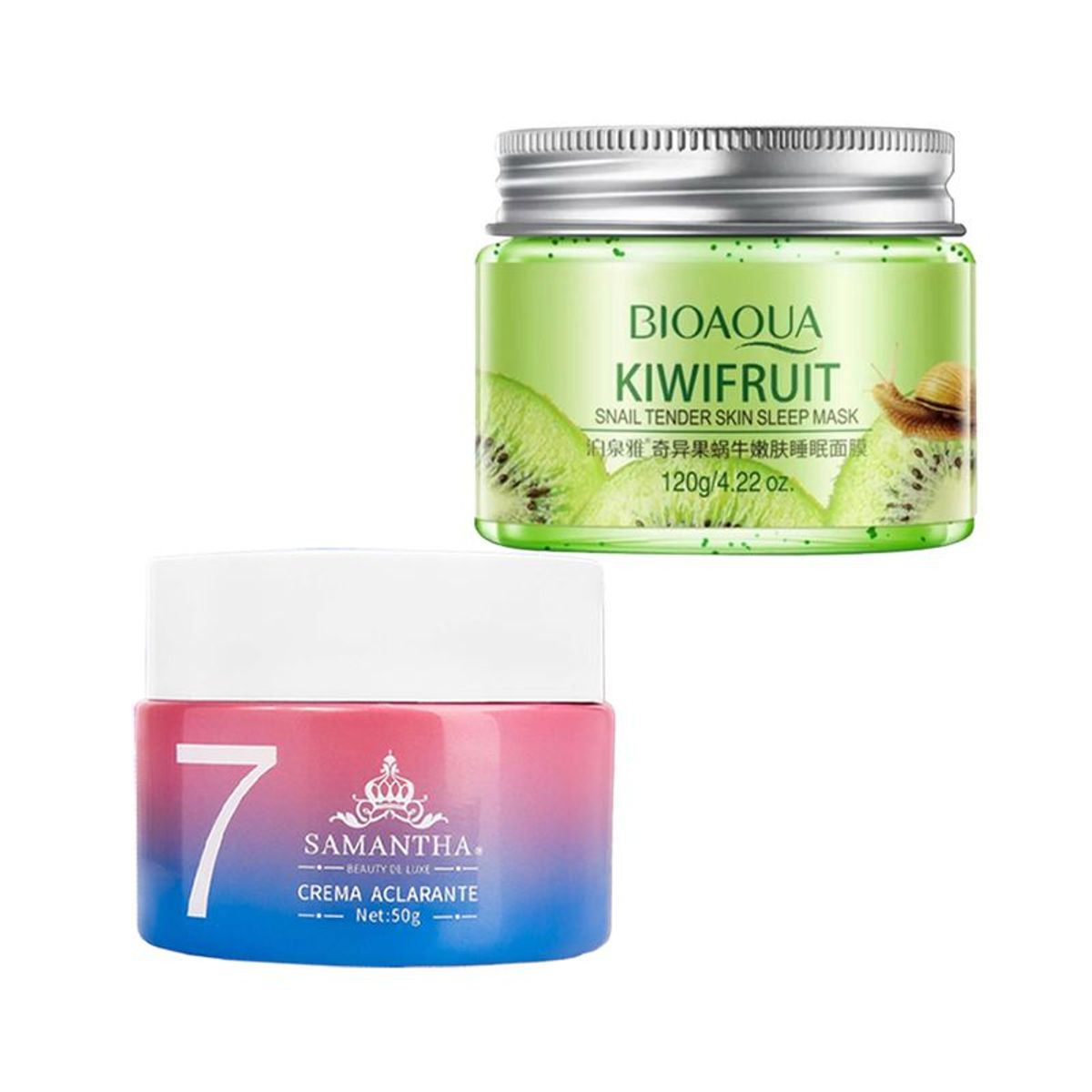GENERICO - Crema Aclarante Facial + Crema Hidratante De Kiwi y caracol