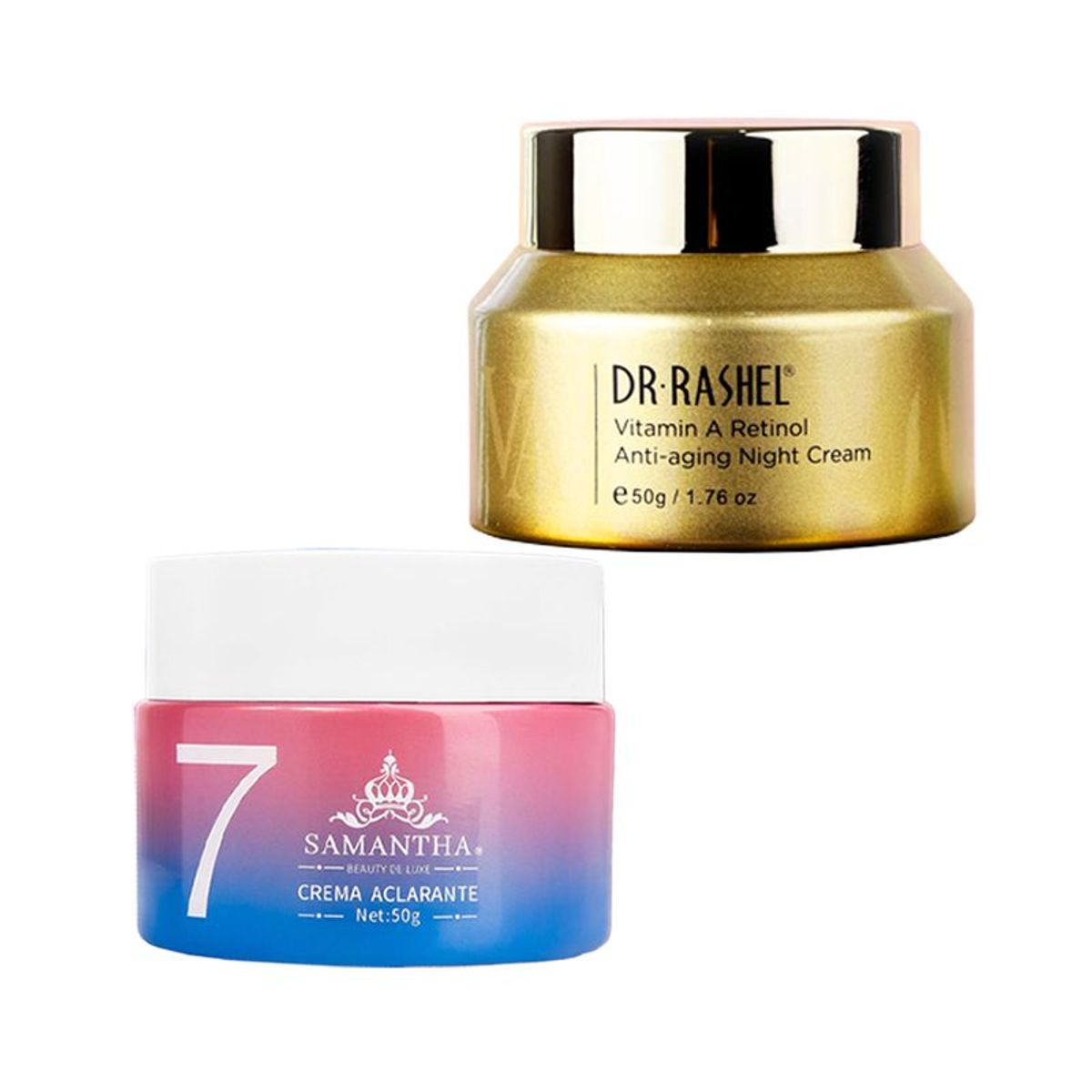 GENERICO - Crema Aclarante Facial + Crema de Noche de Vitamina A Retinol