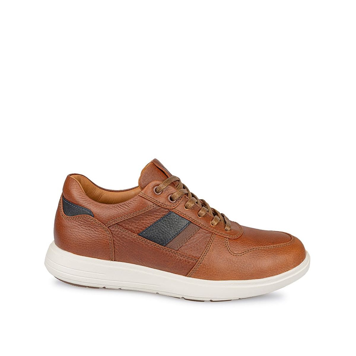 VIALE - Zapatilla Casual RICARDO-031 Natural Viale Homme Cuero