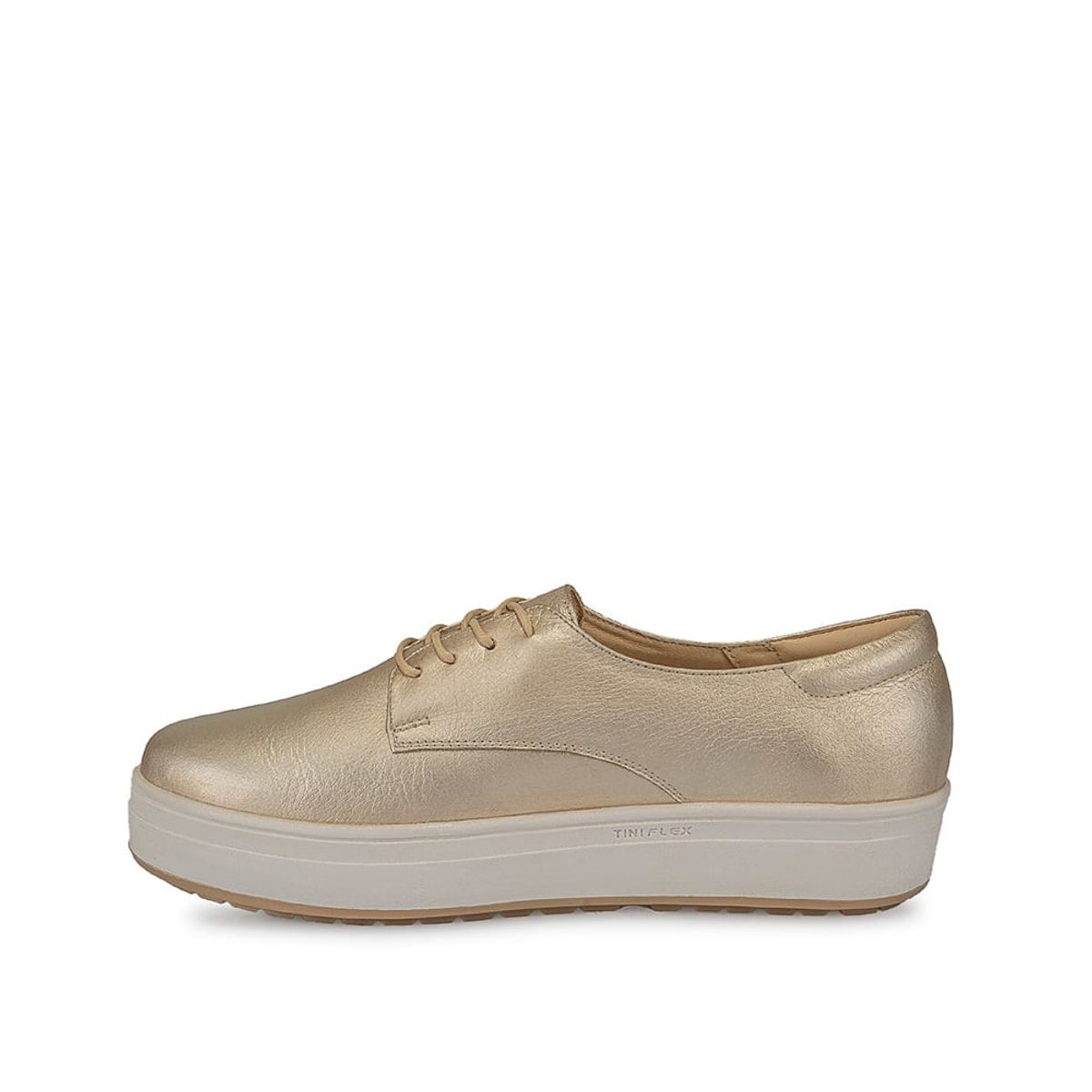 VIALE - Zapato Oxford Casual WIL-2433 Champagne Viale Cuero