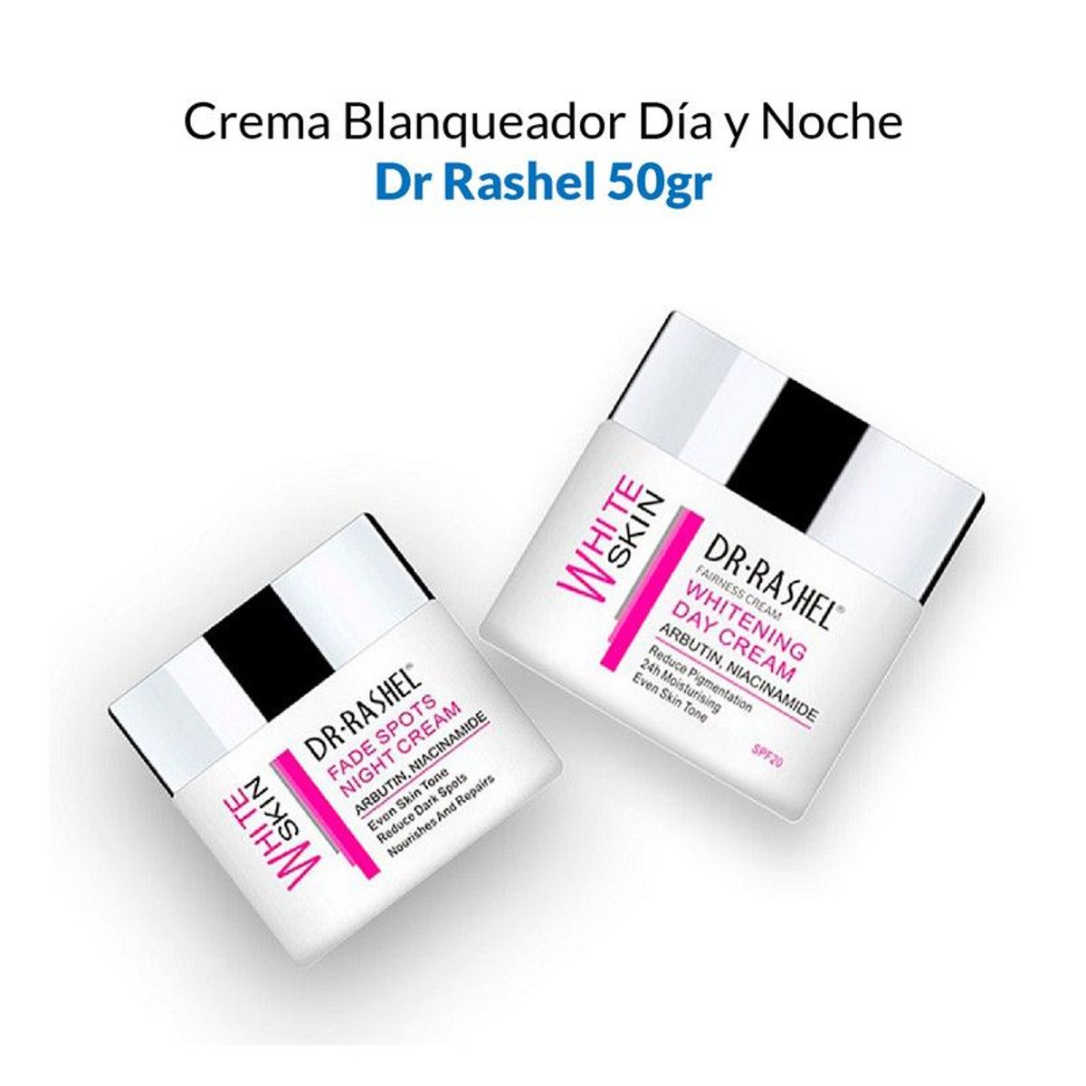 GENERICO - Crema Dia y Noche White Skin Dr Rashel 50Gr