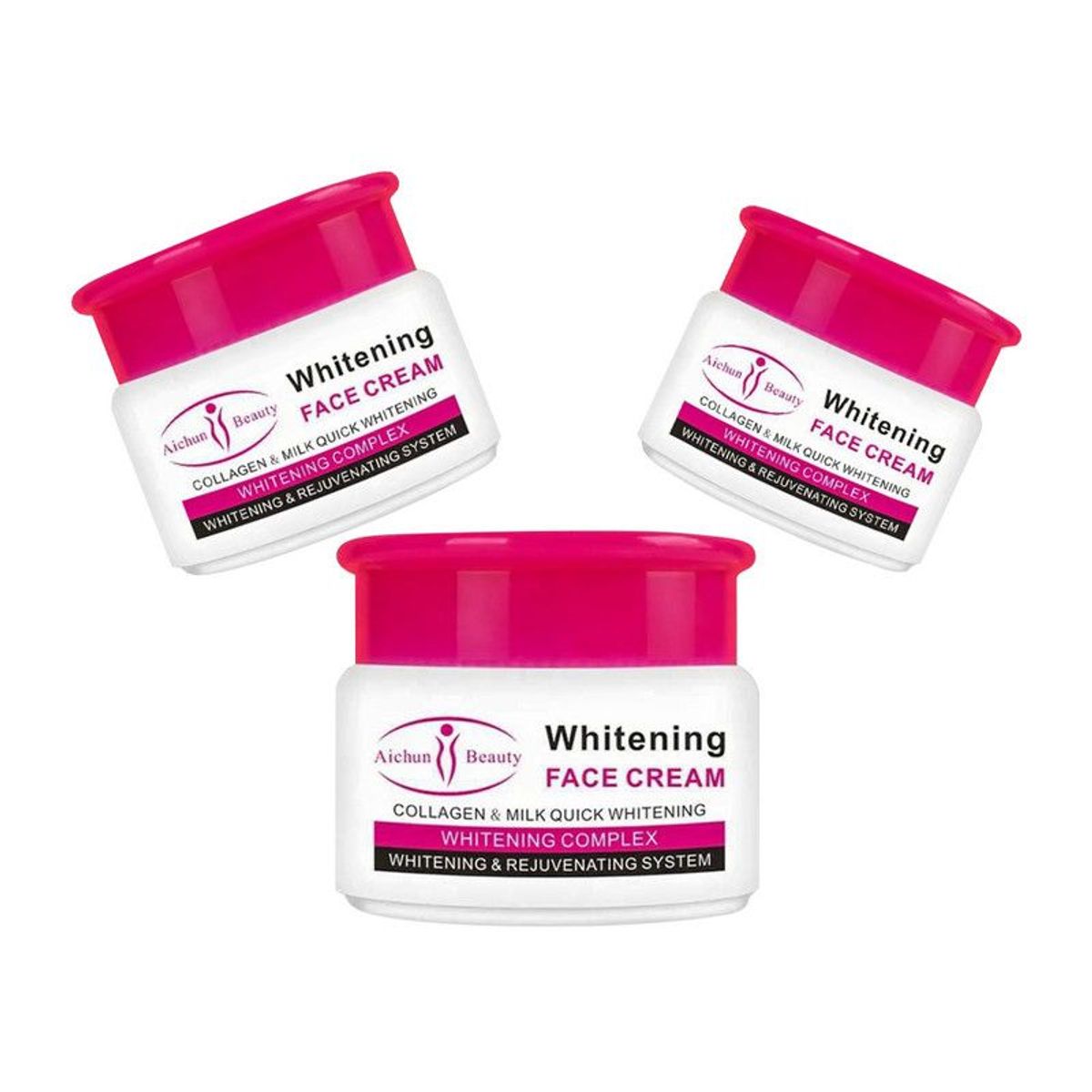 AICHUN BEAUTY - Crema Facial Blanqueadora Aichun Beauty 80ml 3 Unidades