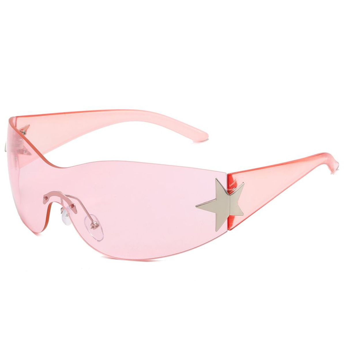GENERICO - Lentes Aesthetics Biker Round Star para Hombre y Mujer_.