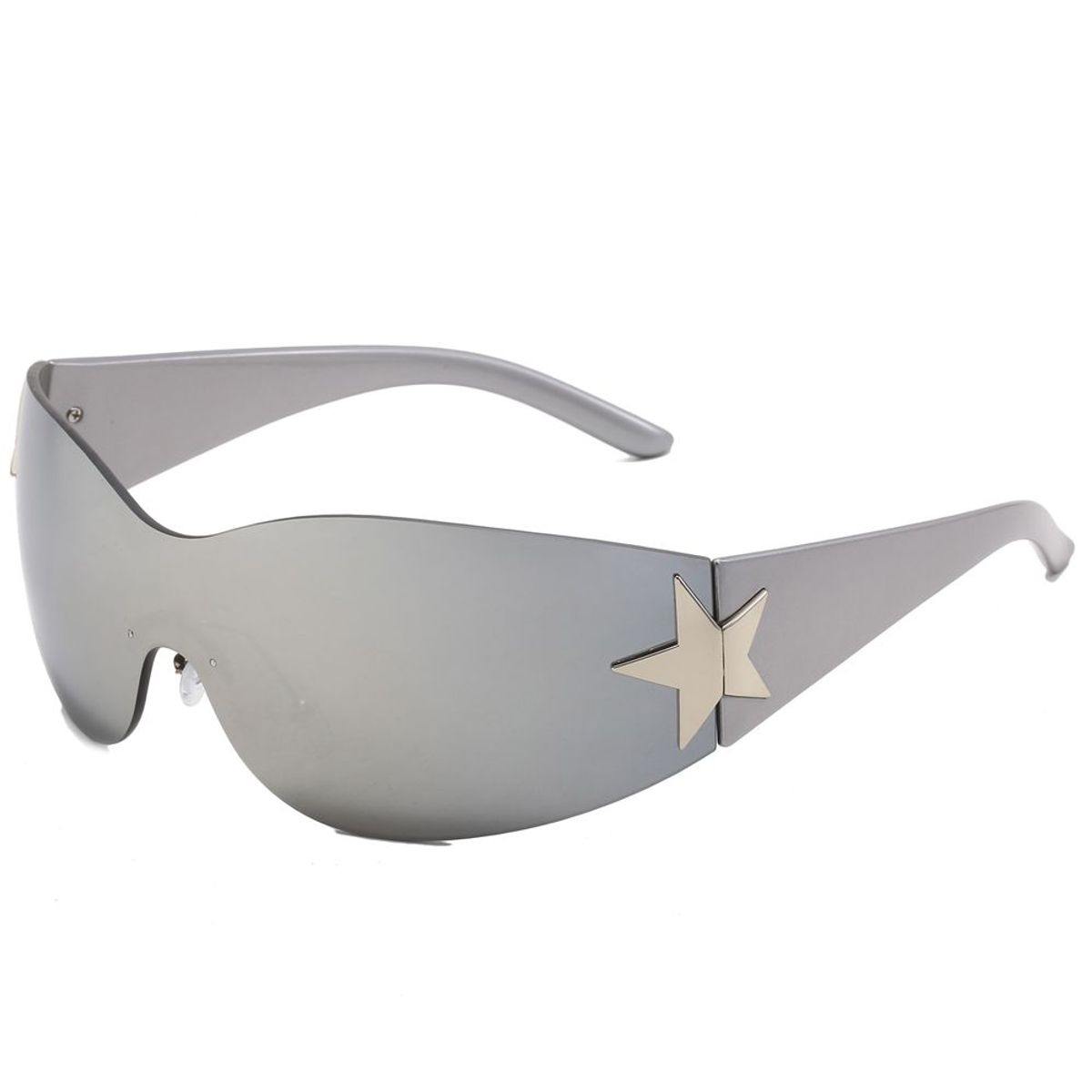 GENERICO - Lentes Aesthetics Biker Round Star para Hombre y Mujer_.