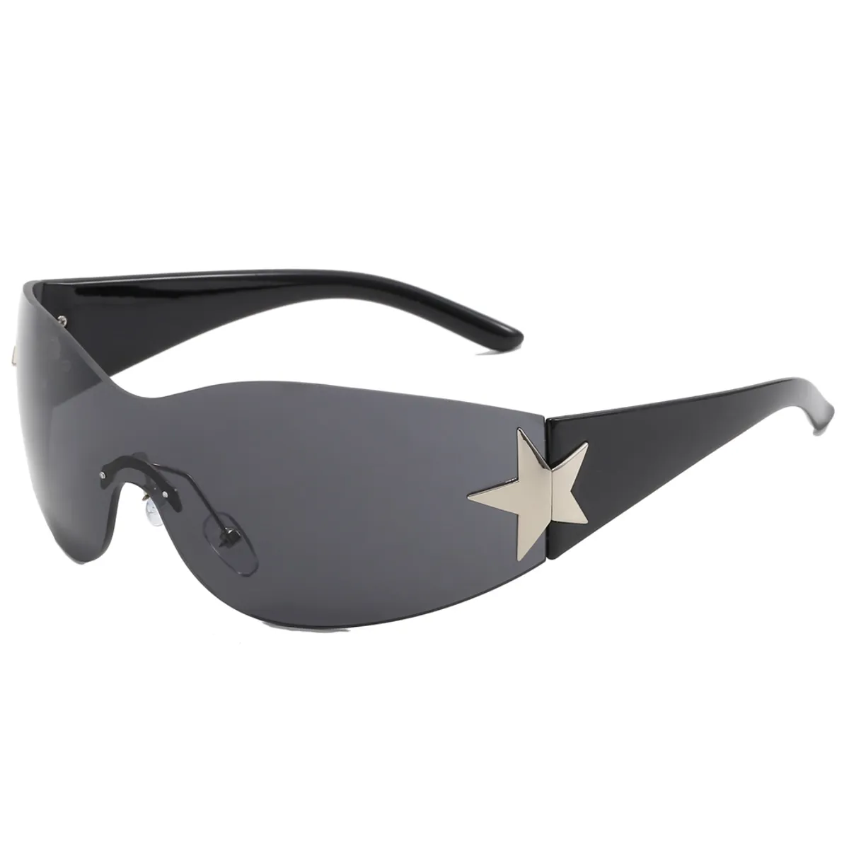 GENERICO - Lentes Aesthetics Biker Round Star para Hombre y Mujer
