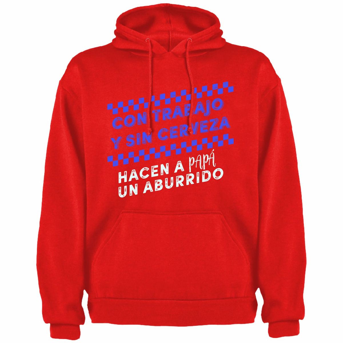 GENERICO - Polera Con Capucha Modelo Papa Cervecero