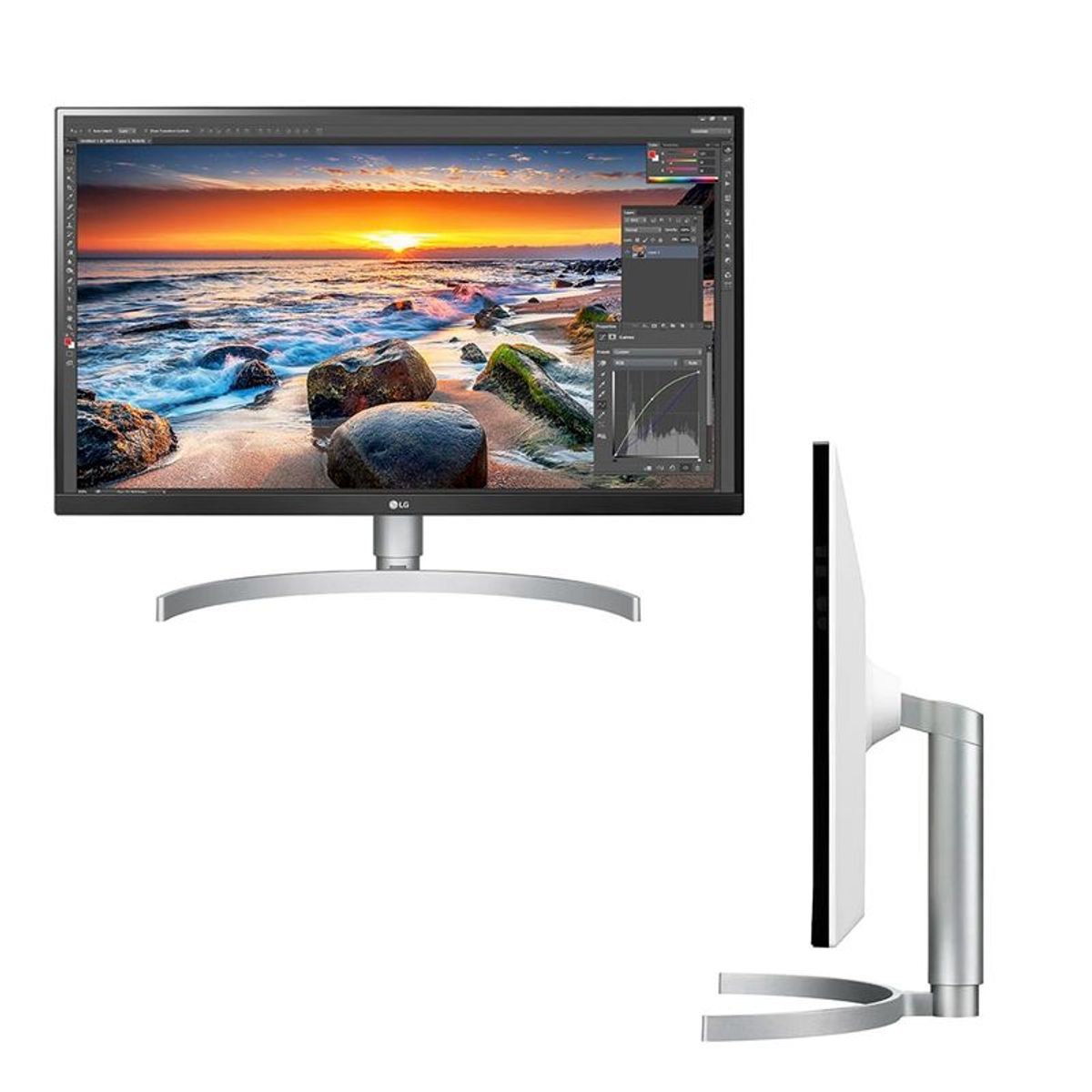 LG - Monitor LG 24MS500-B 23.8" FHD IPS  HDMI x2 / Headphones-Out x1