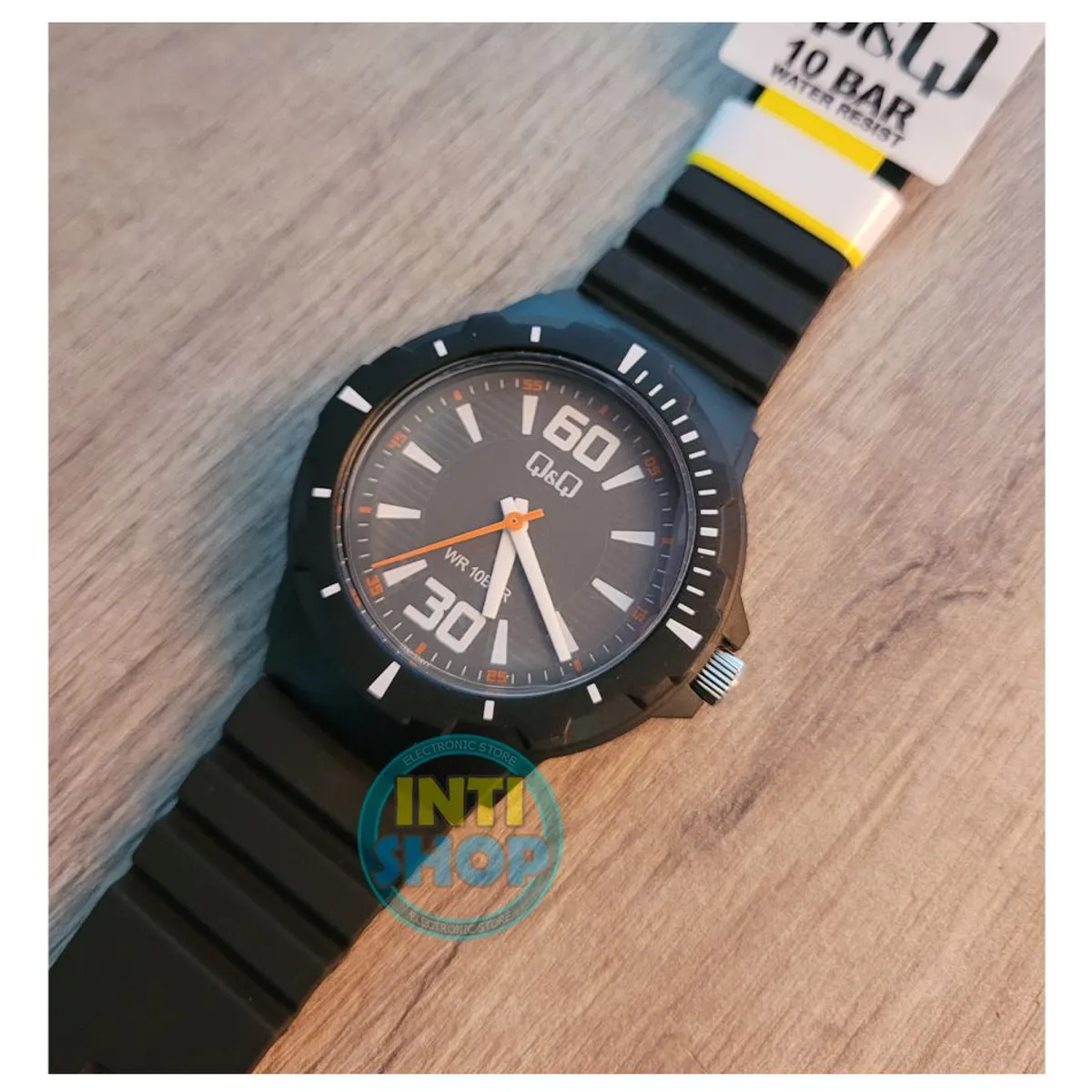 Q AND Q - Reloj Hombre Deportivo QQ Acuatico Analogico