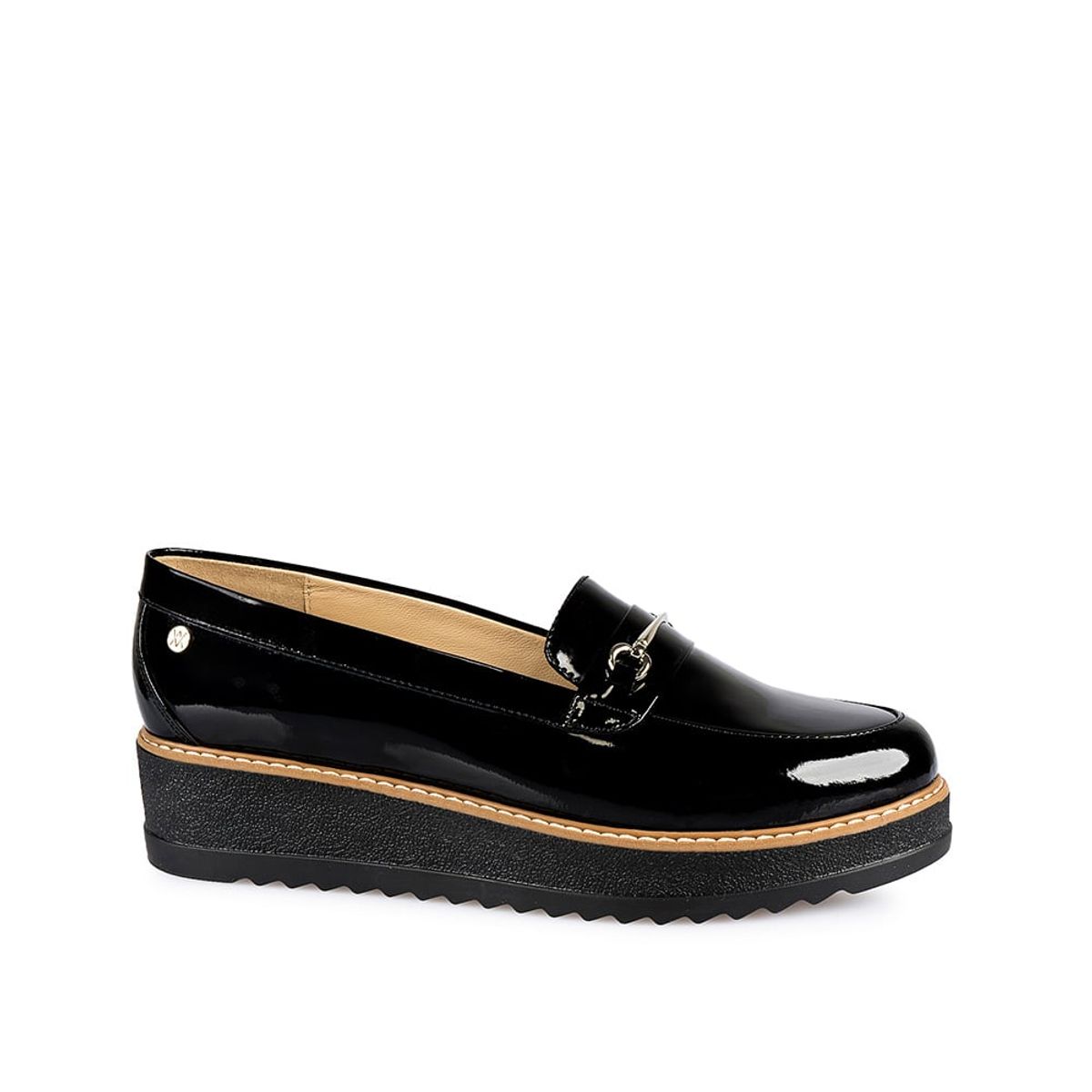 VIALE - Zapato Mocasín Casual TATI-2426 Negro Viale Cuero