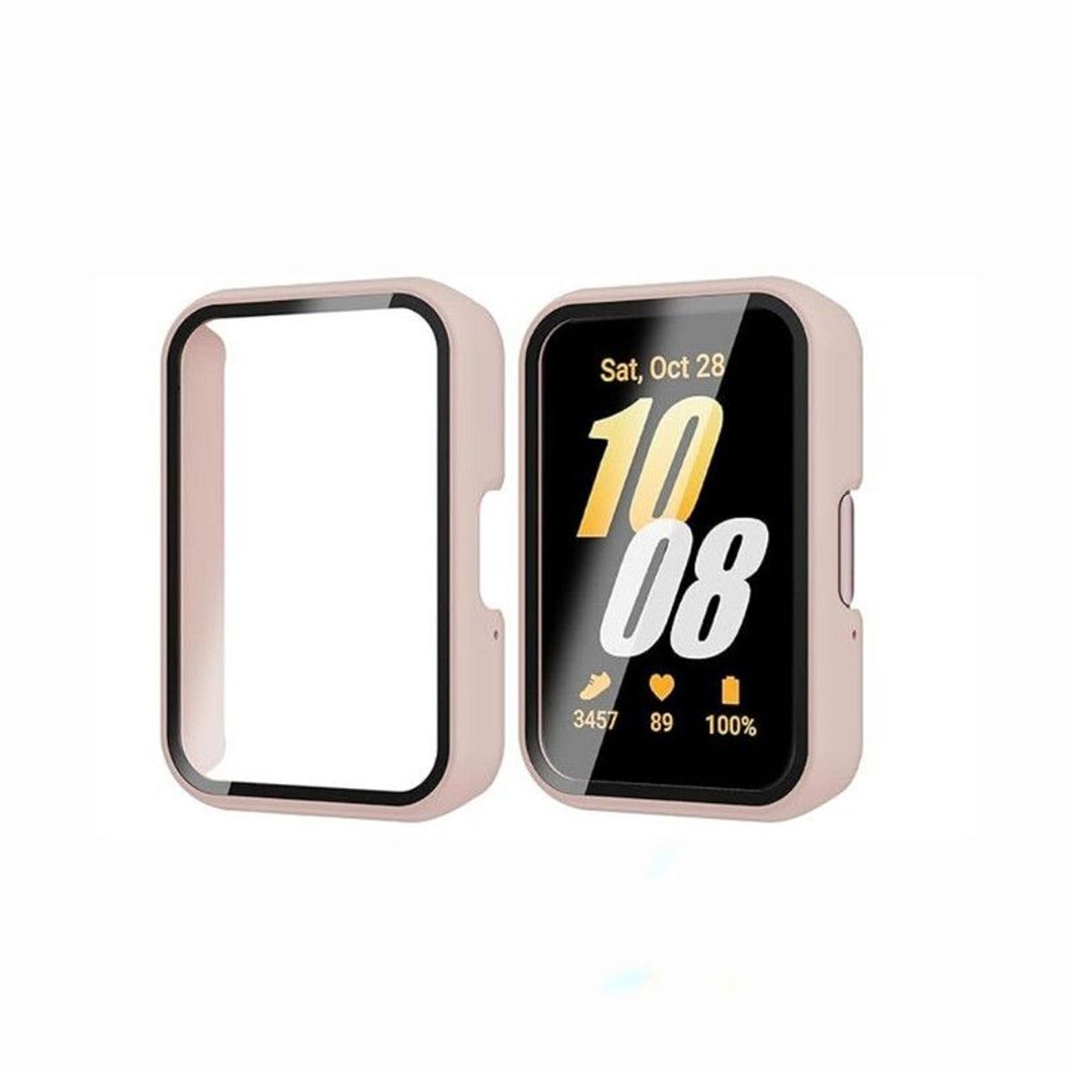 GENERICO - Bumper o Cover Para Samsung Fit 3 - Nude
