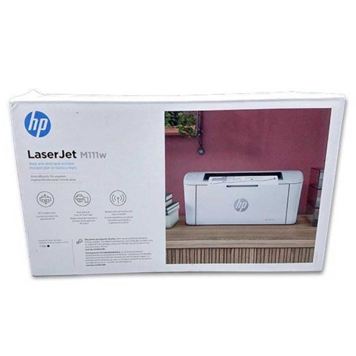 HP - Impresora HP LaserJet M111w - 7MD68A