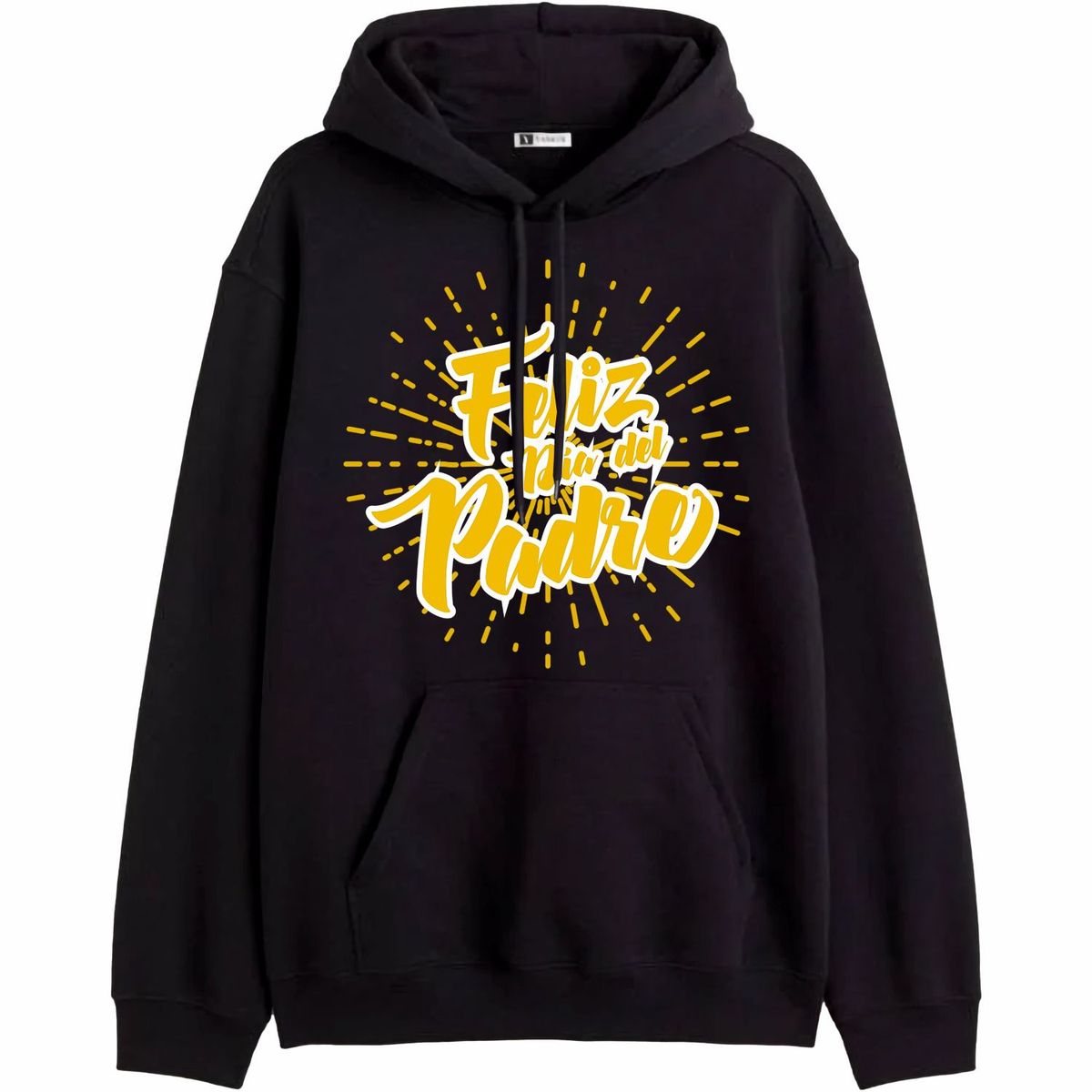 GENERICO - Polera Con Capucha Modelo Feliz Dia Del Padre