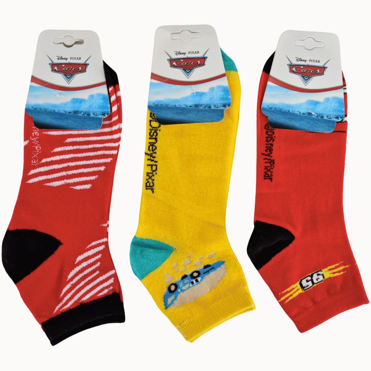 DISNEY - Pack 3 Medias Disney Adulto - CARS