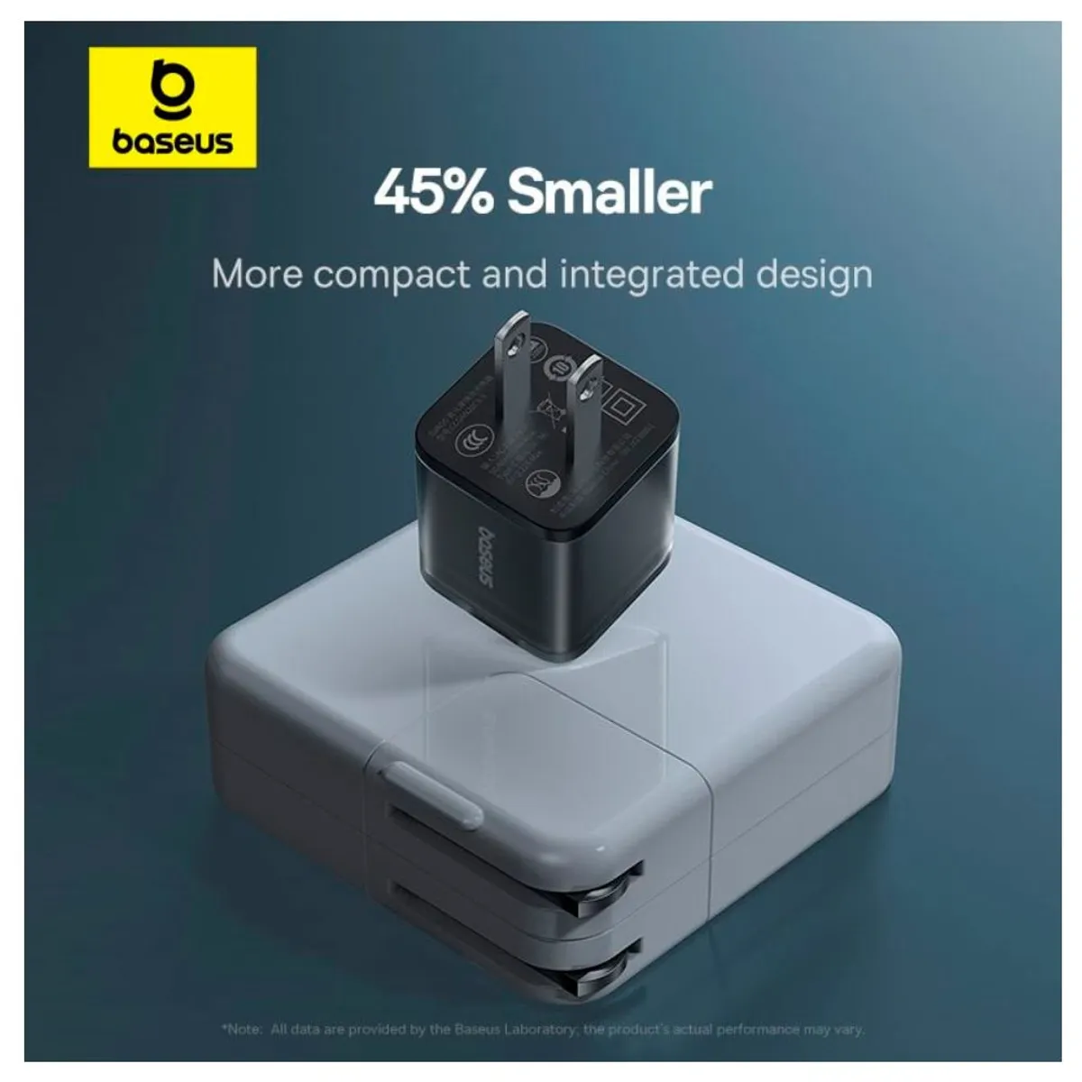 BASEUS - Cargador Carga Rápida Tipo C Baseus GaN5S 1C 20W