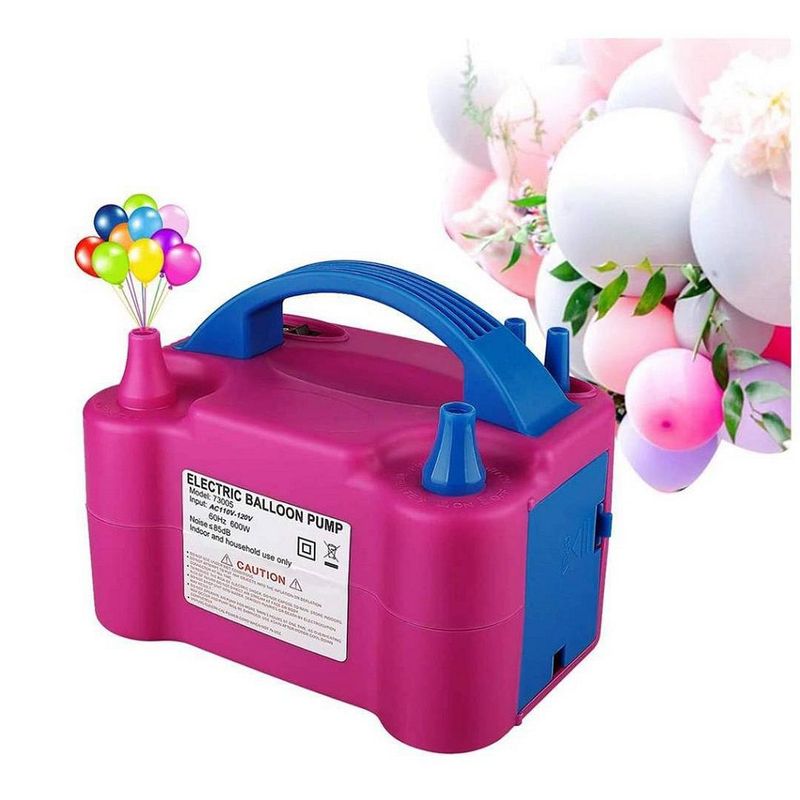 GENERICO - Inflador de Globos Eléctrico Portátil-Soplador Automatico