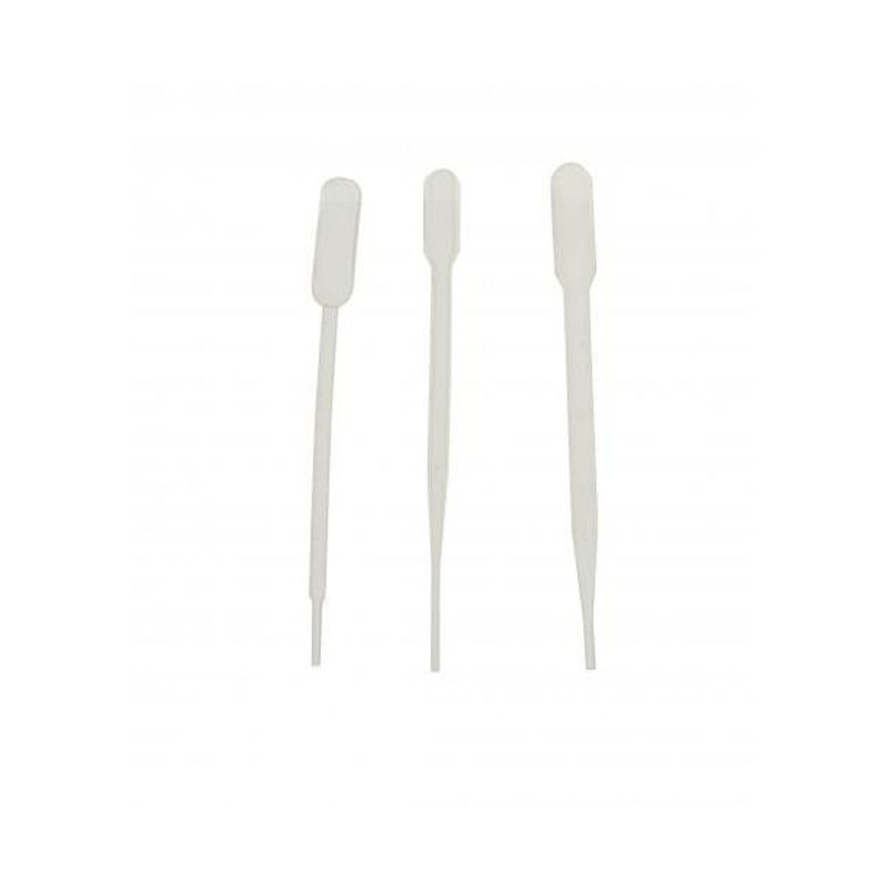 GENERICO - Pipeta PASTEUR graduada PLASTICO DE 3 ml   PACK X 100 unidades